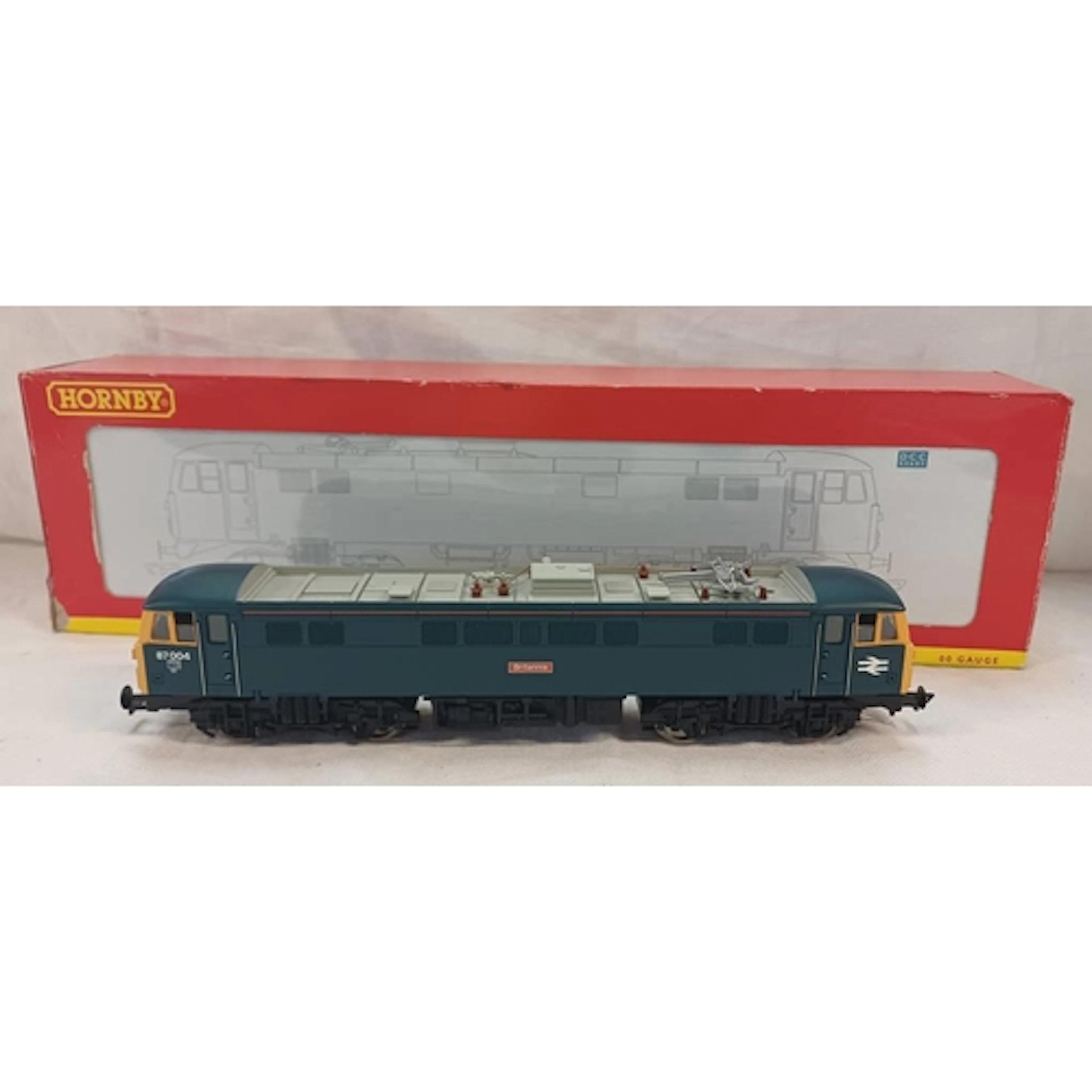HORNBY R2772 OO GAUGE DCC READY BR BLUE BO-BO ELECTRIC CLASS...