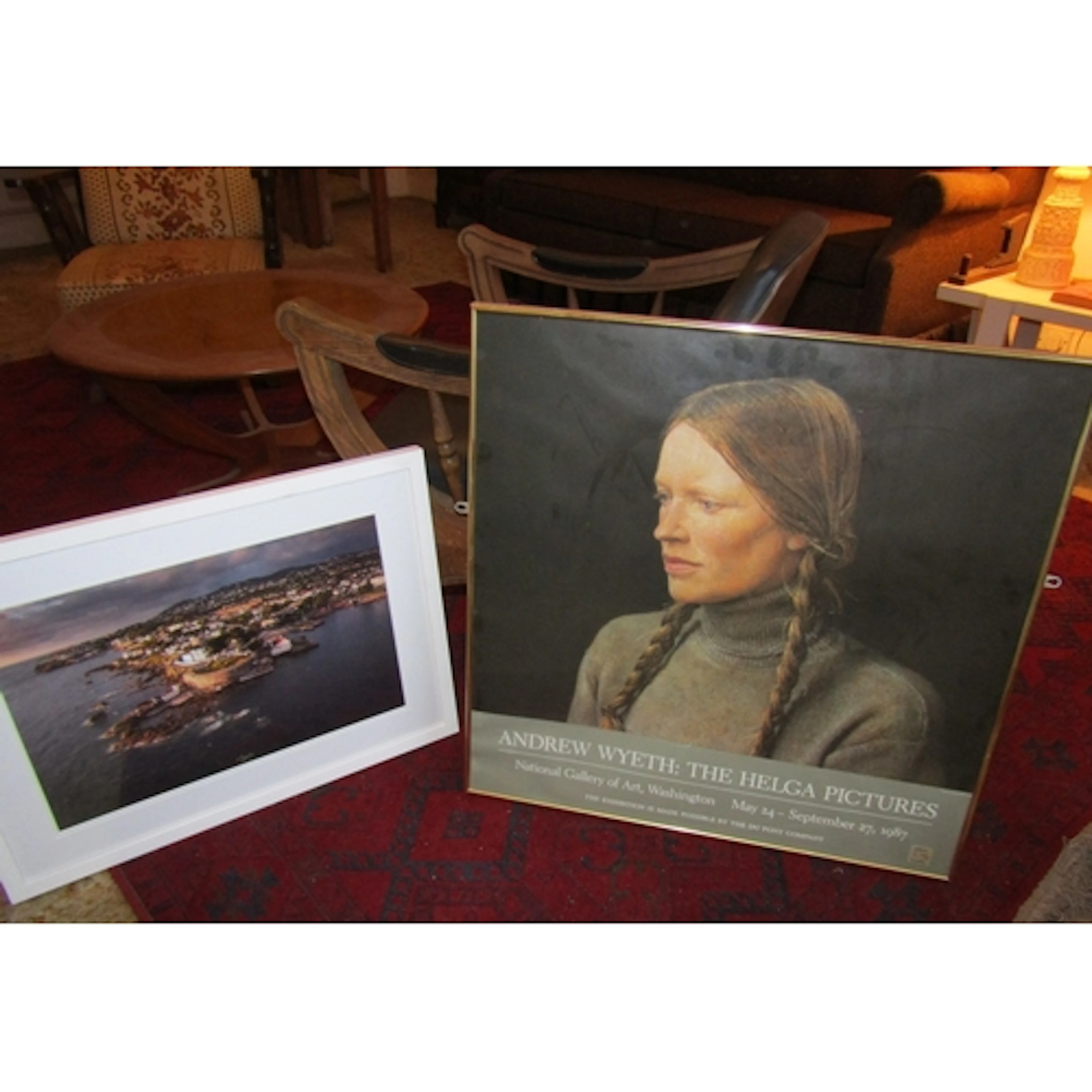 Andrew Wyeth Original Museum Exhibition Poster Now Framed an...