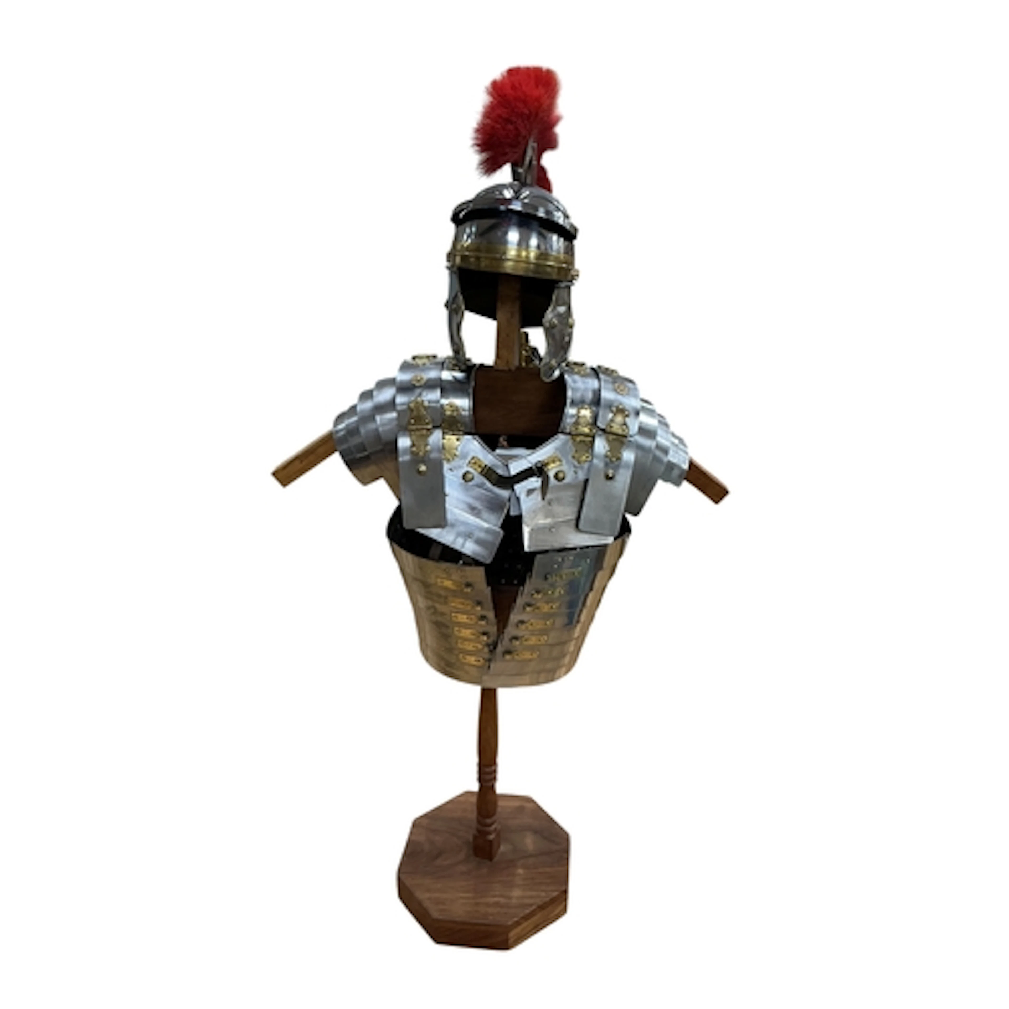 Roman armour Lorica Segmenta and helmet, full size, wearable...