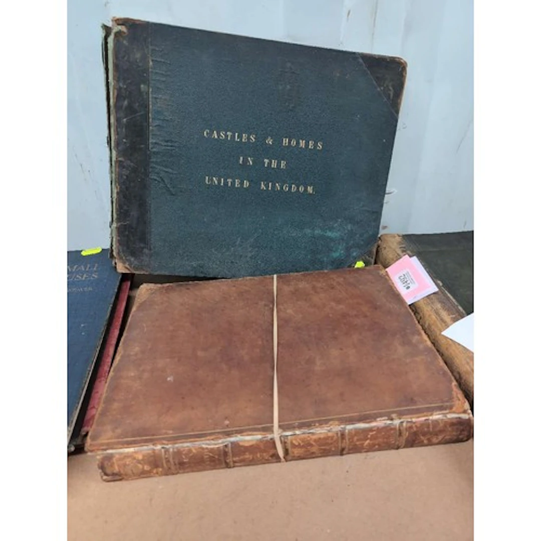 Two books "Castles + Homes in the United Kingdom" & "Ant...