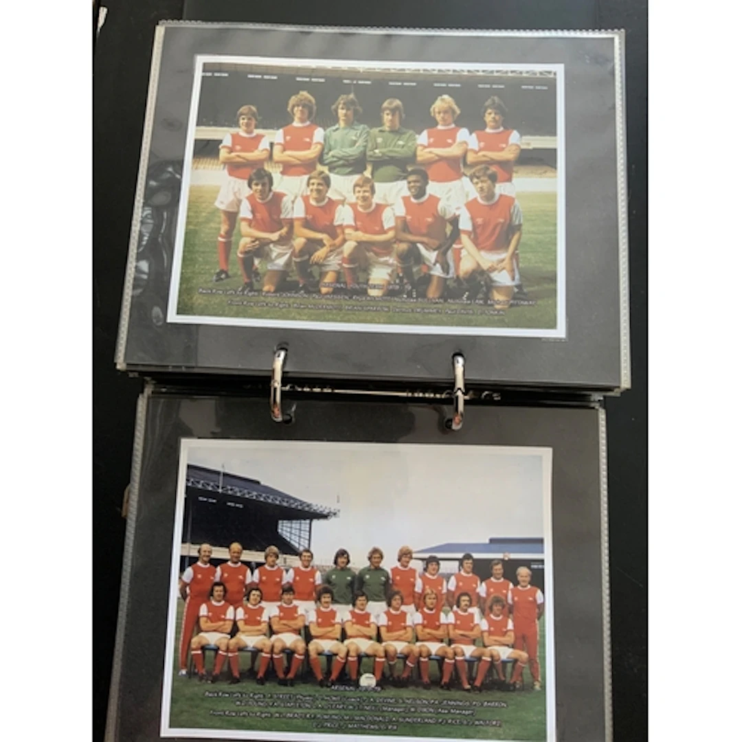 Arsenal Team Group Photo Collection: A near complete run fro...