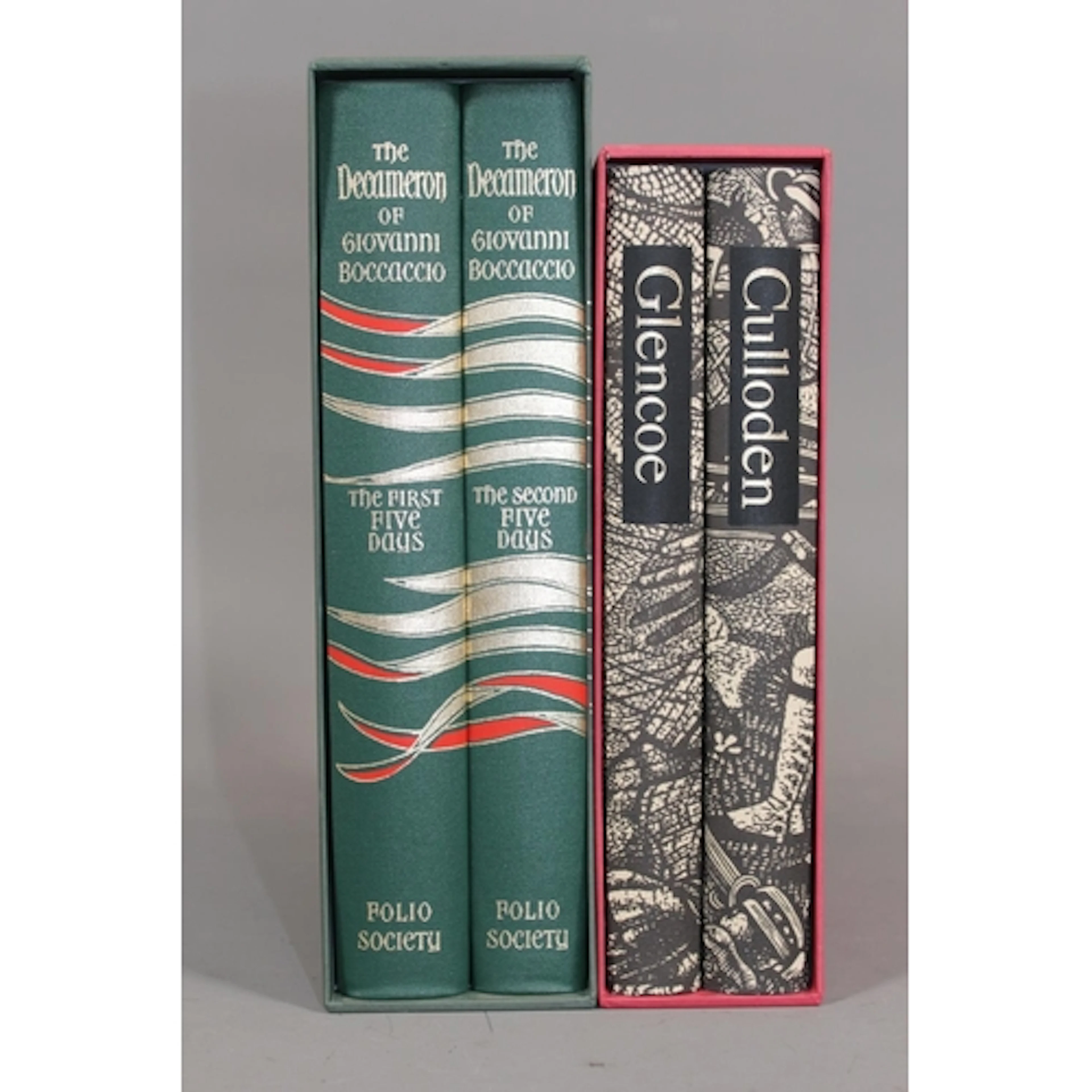 Folio Society Glencoe and Culloden by John Prebble two volum...