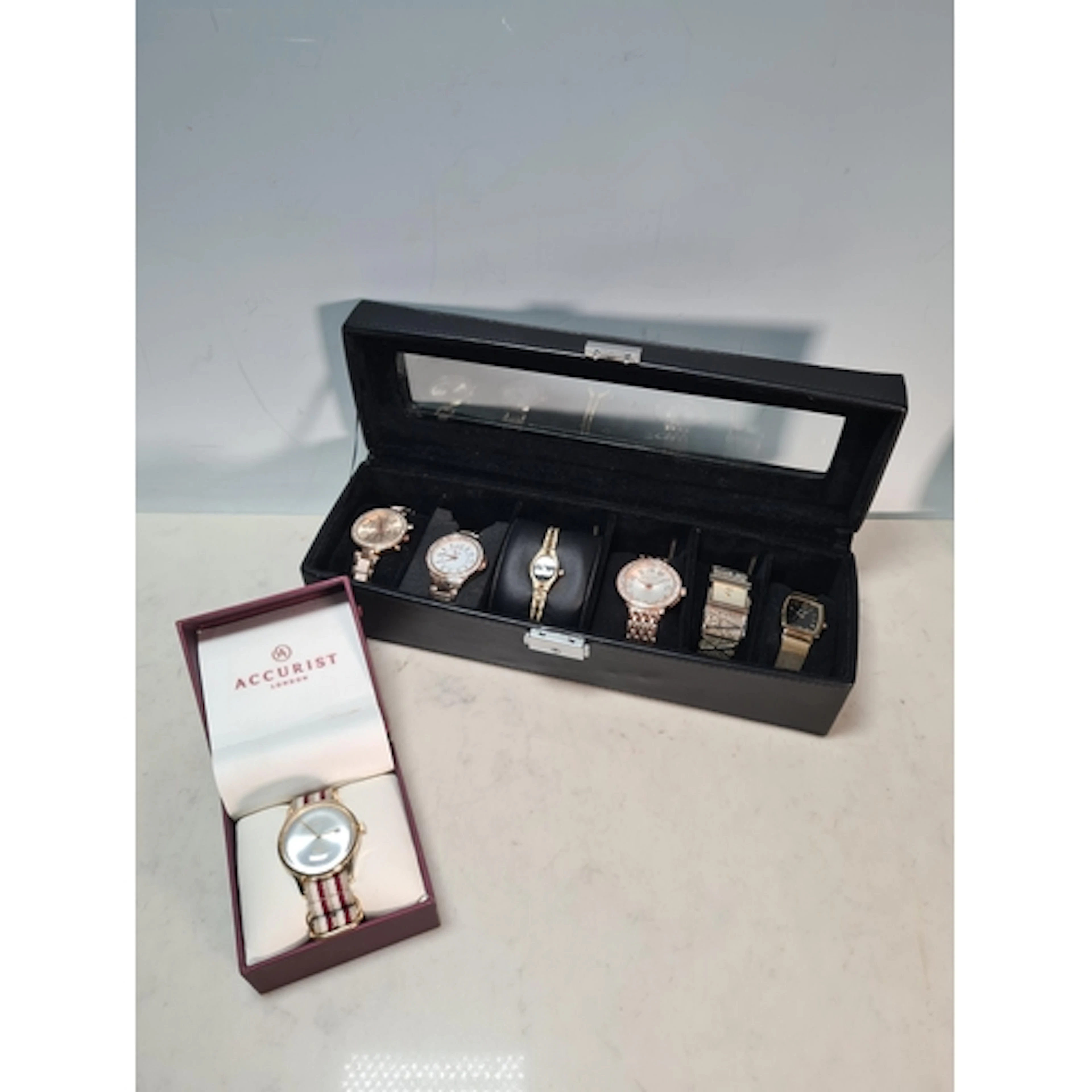 Quantity of ladies Wristwatches, Armani Exchange, Michael Ko...
