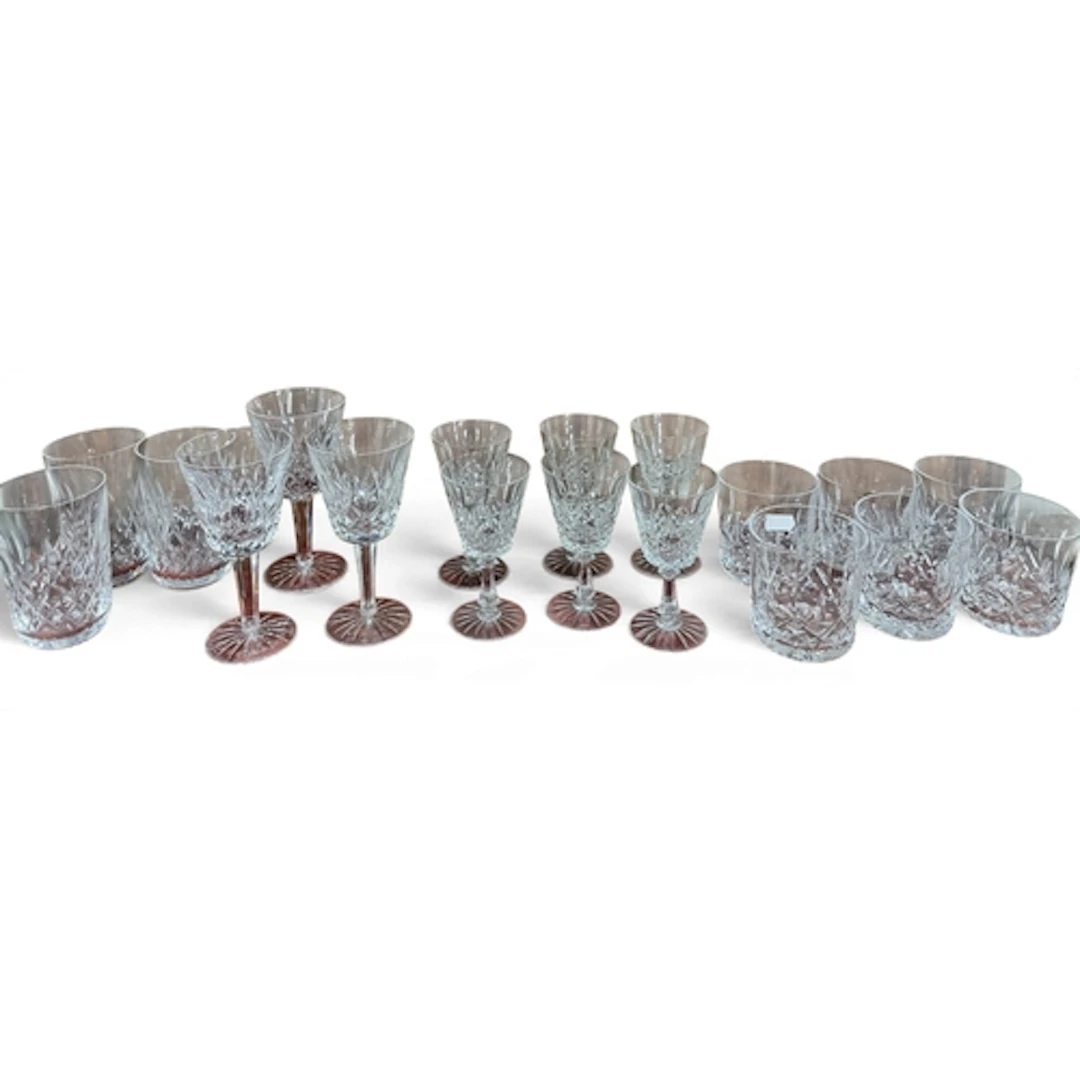 A good quantity of Crystal primarily Waterford.