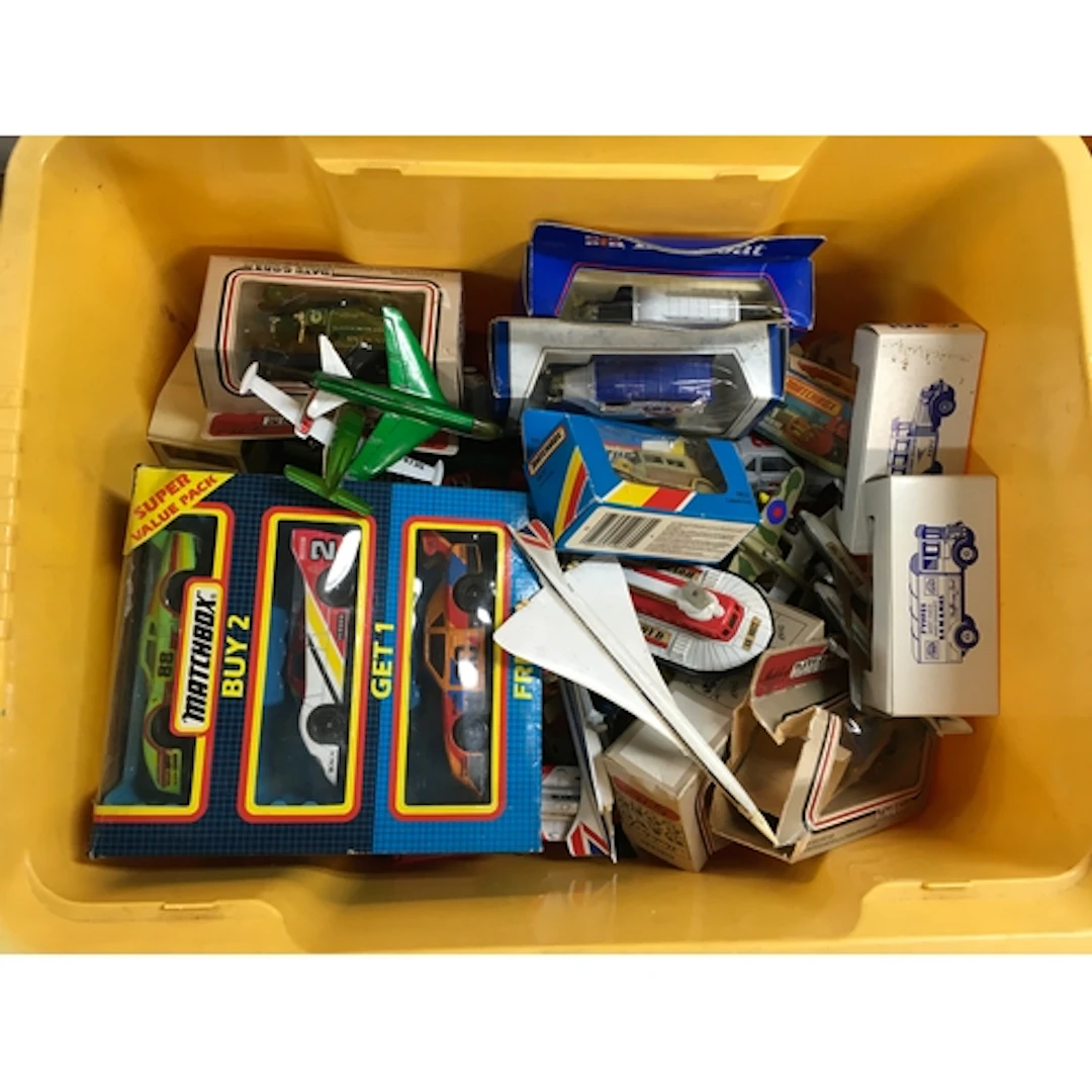 Boxed and Playworn cars and other vehicles