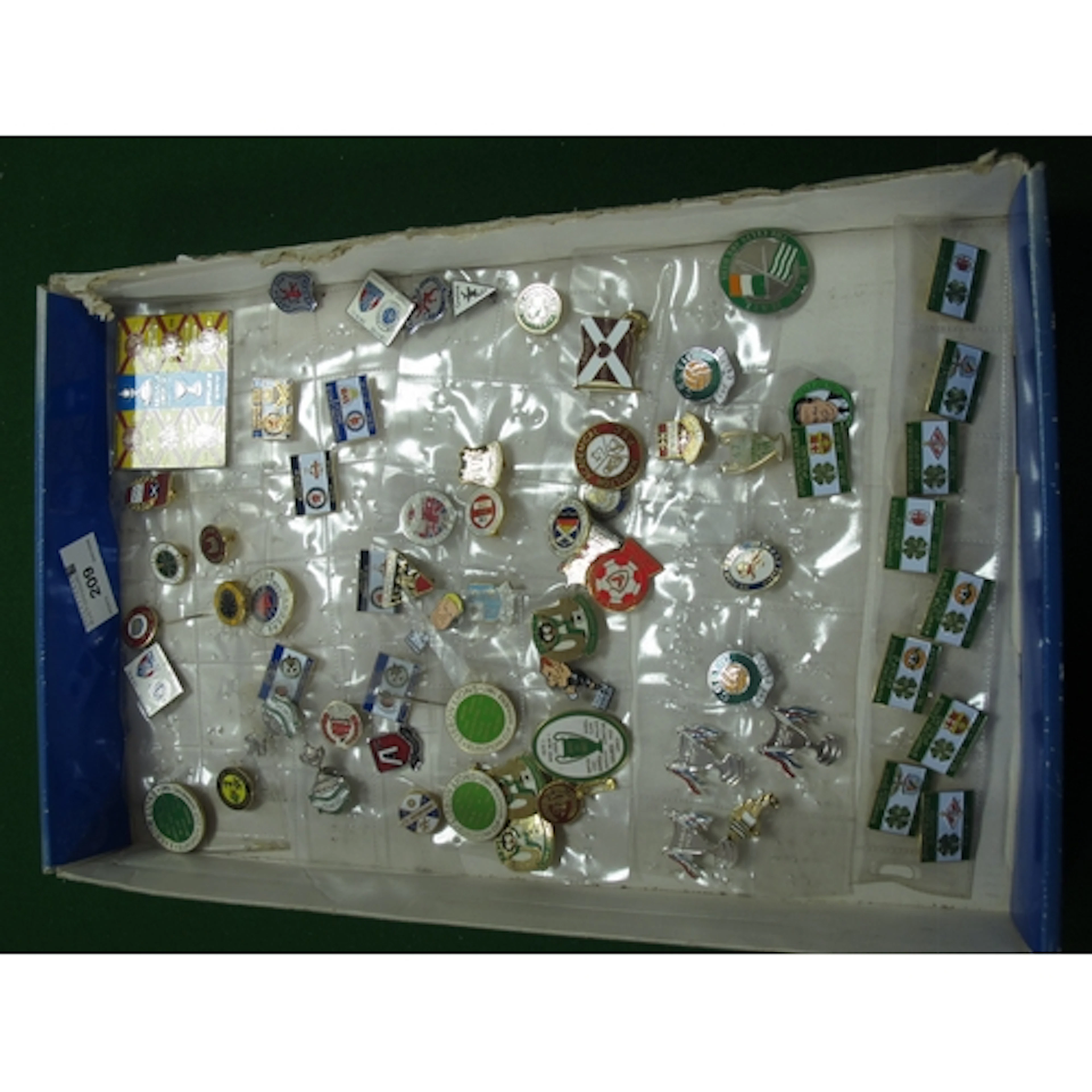 Football Lapel Badges, Scottish, including Rangers, Celtic, ...