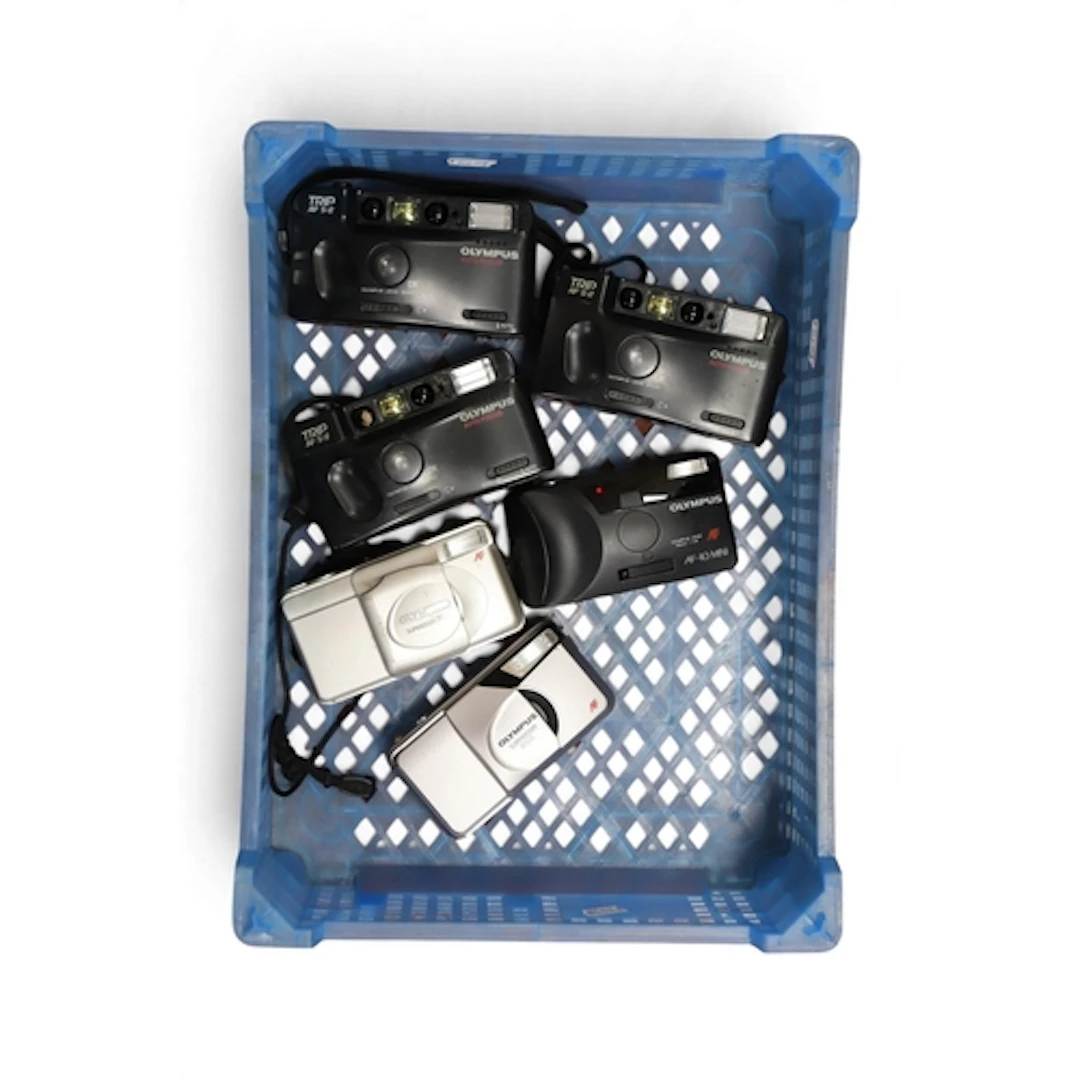 Olympus 35mm Compact Film Cameras to include Olympus Trip AF...