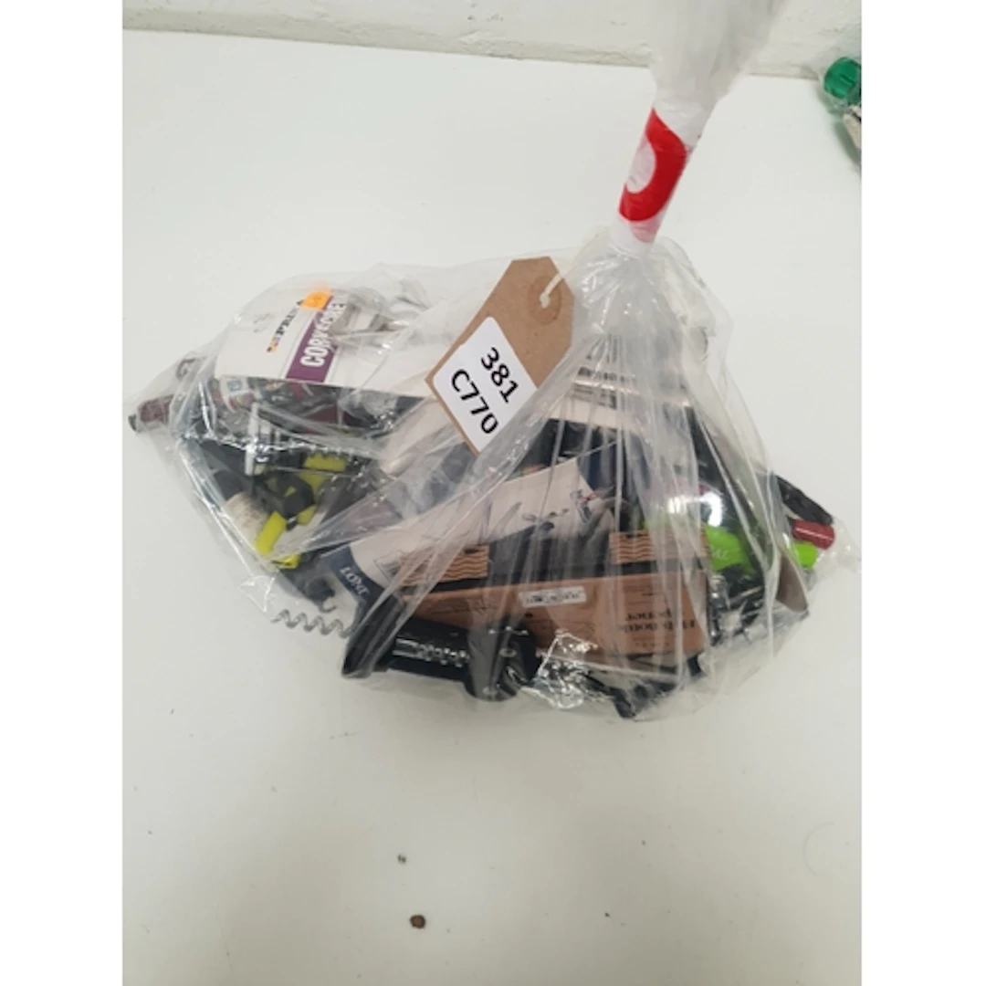 ONE BAG OF MIXED TOOLS including screwdrivers and drill bits...
