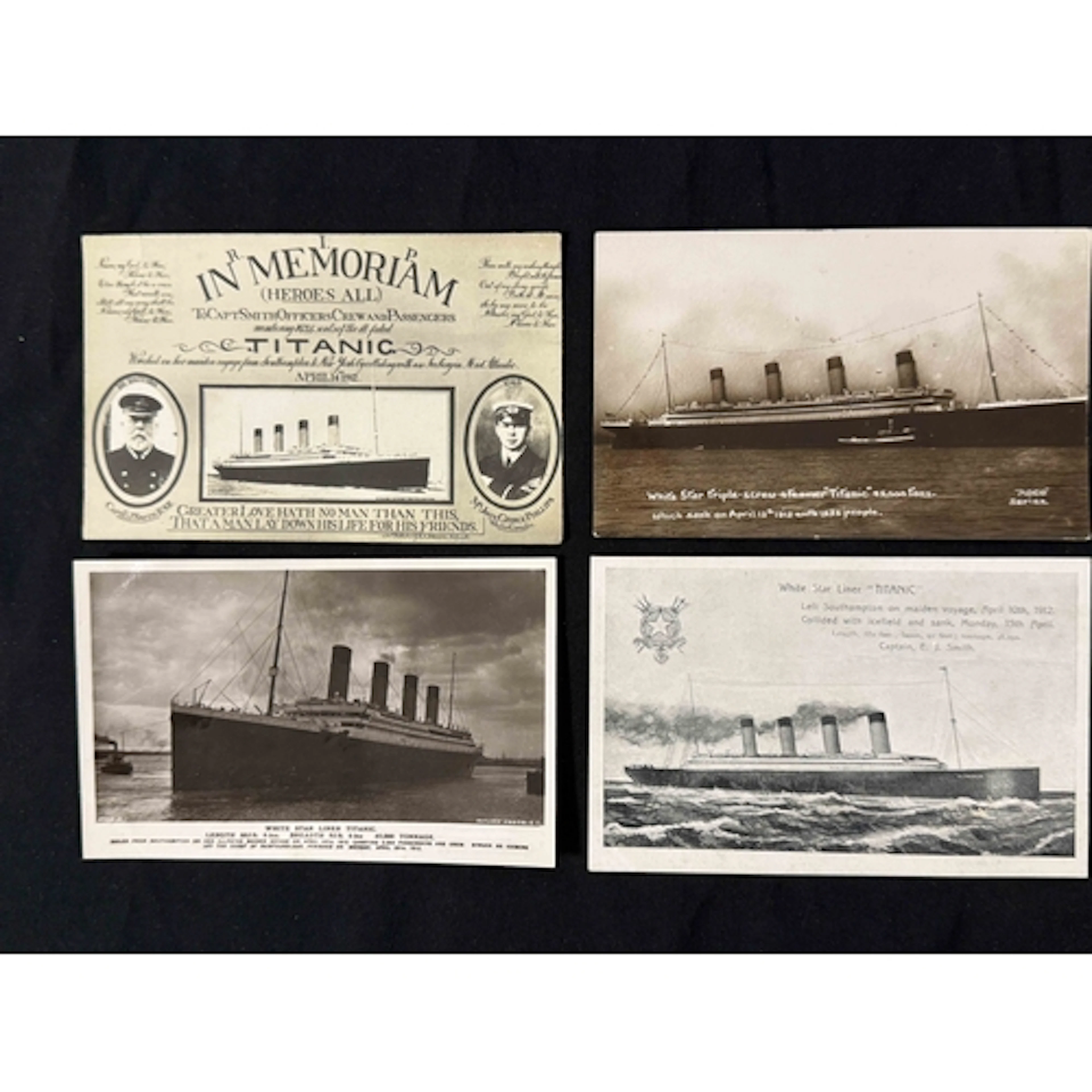 R.M.S. Titanic: R.M.S. Titanic: Period postcards including ...