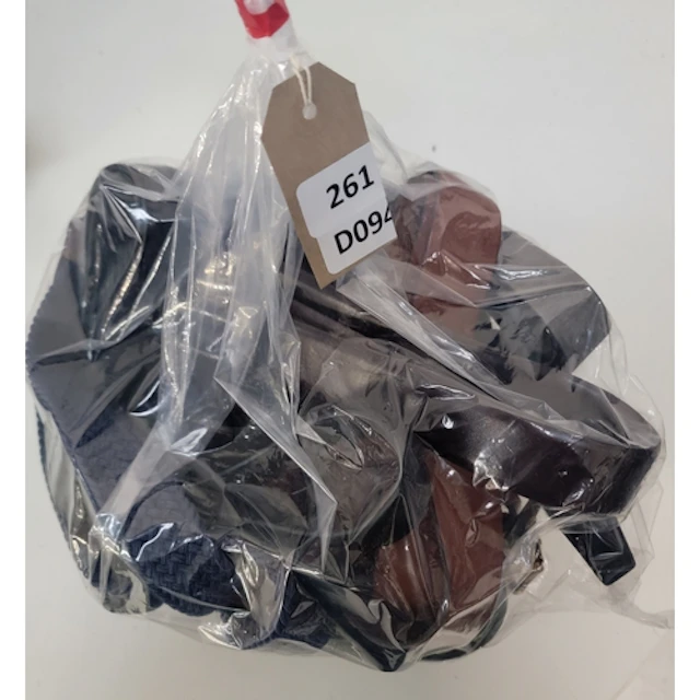 ONE BAG OF BELTS