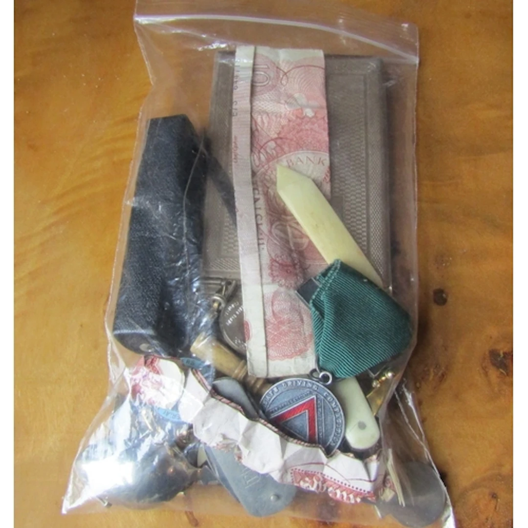 Bag of Various Items Including Page Markers, etc. Quantity a...