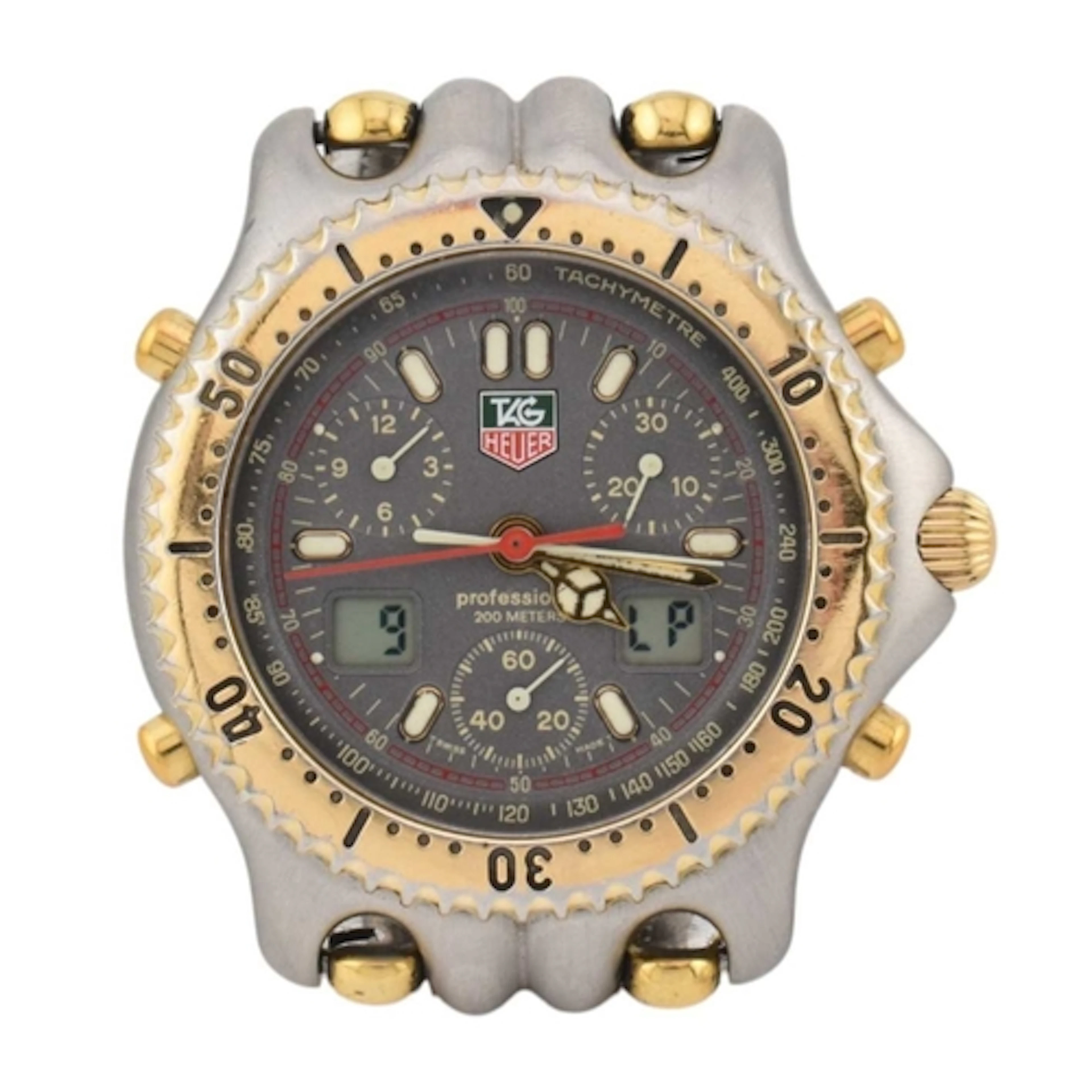 Tag Heuer Professional CG 1122 - O. The watch with quartz mo...