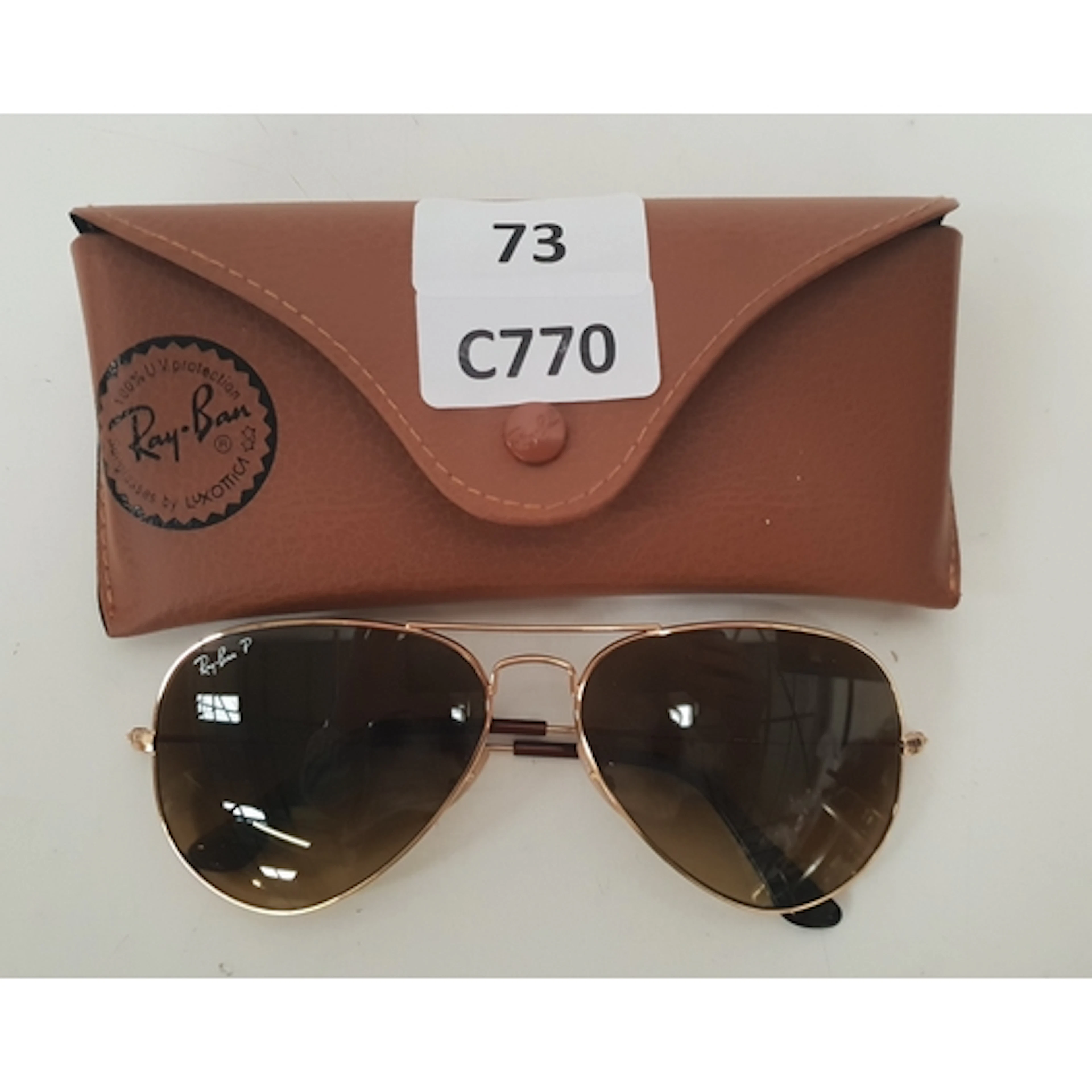 PAIR OF RAY-BAN SUNGLASSES Model RB3026, with case
