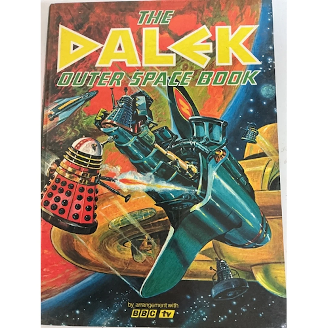 A BBC The Dalek Outer Space Book Un Clipped.