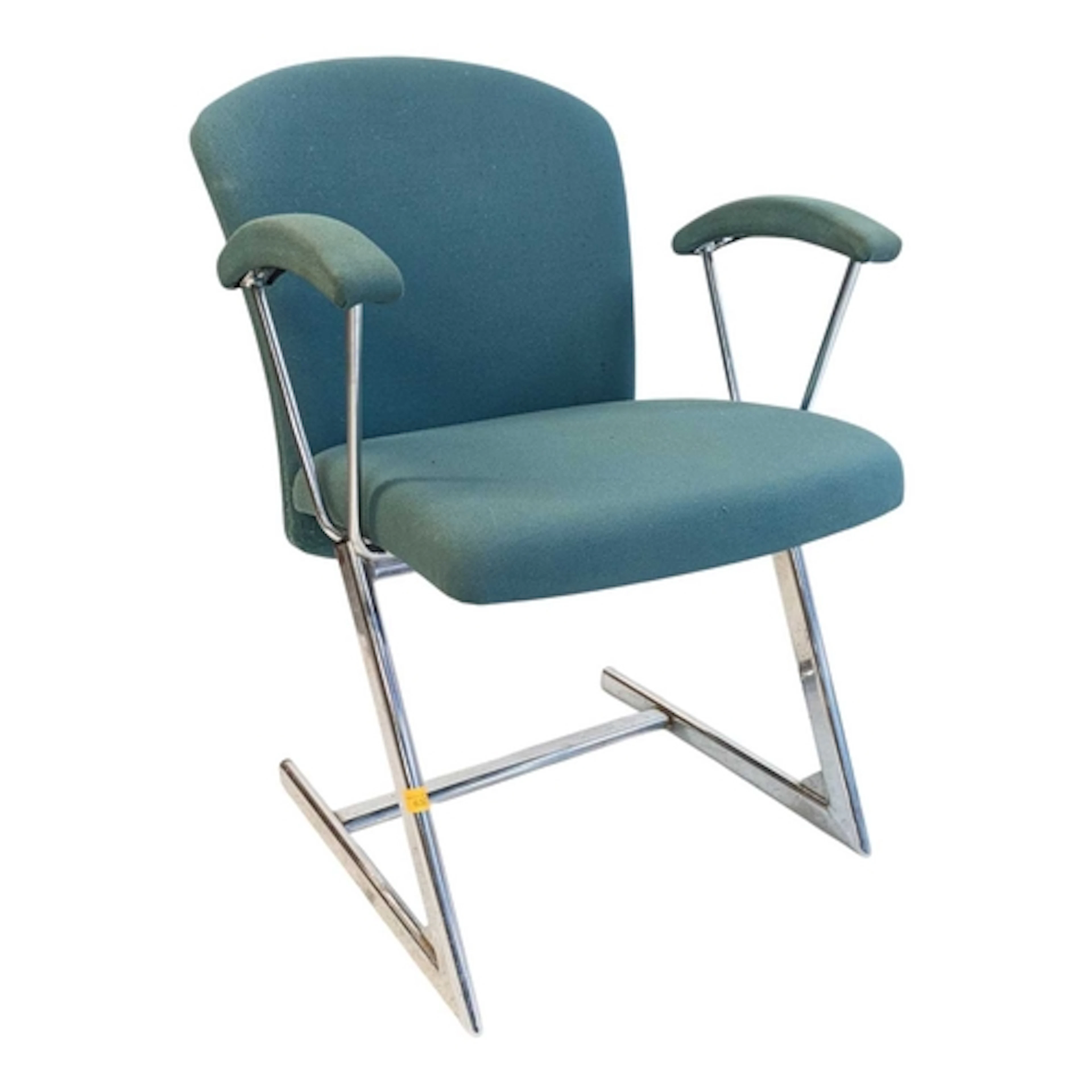 Italian Mid Century Design - A mid century chrome cantilever...