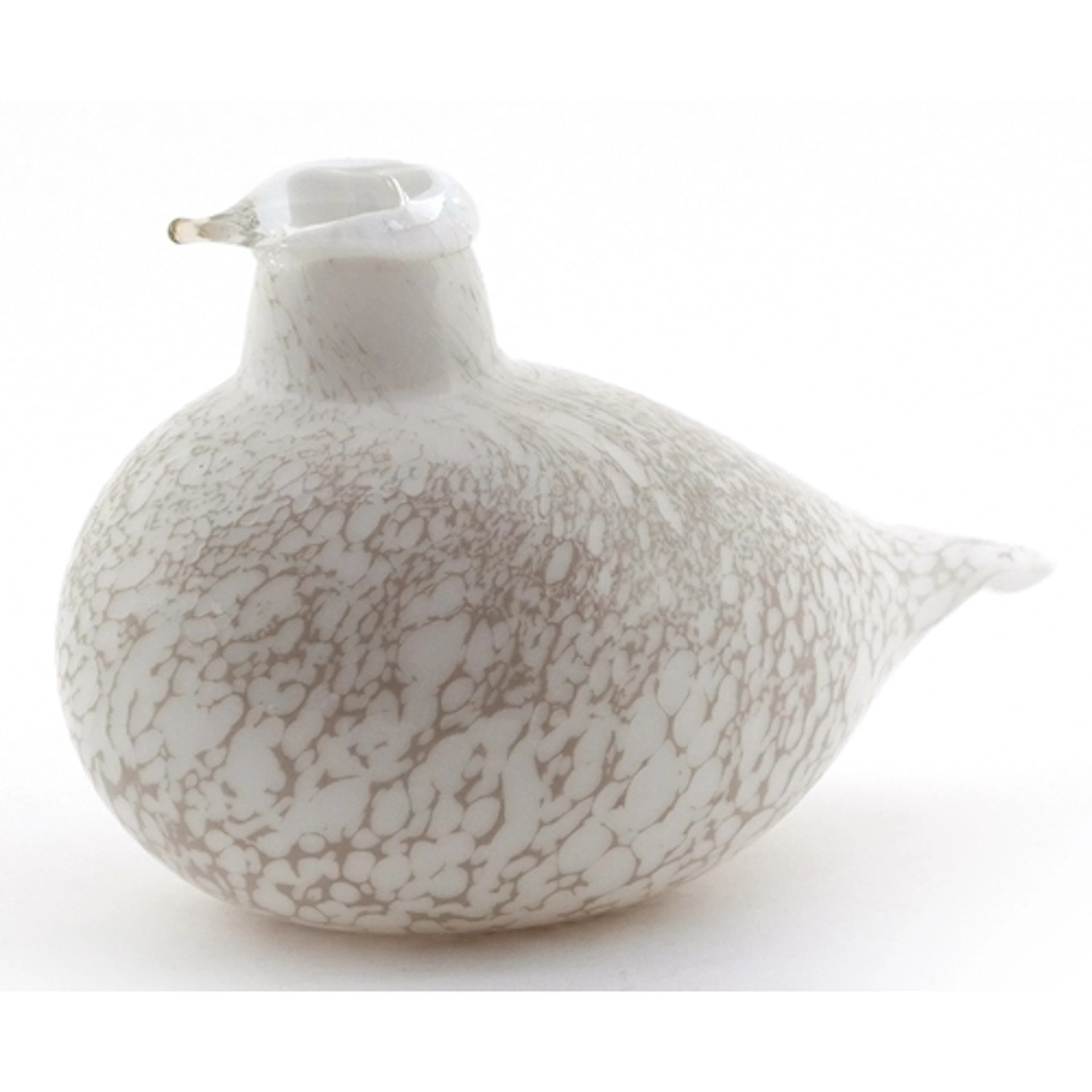 Oiva Toikka for Nuutajarvi, Finnish art glass dove, signed t...