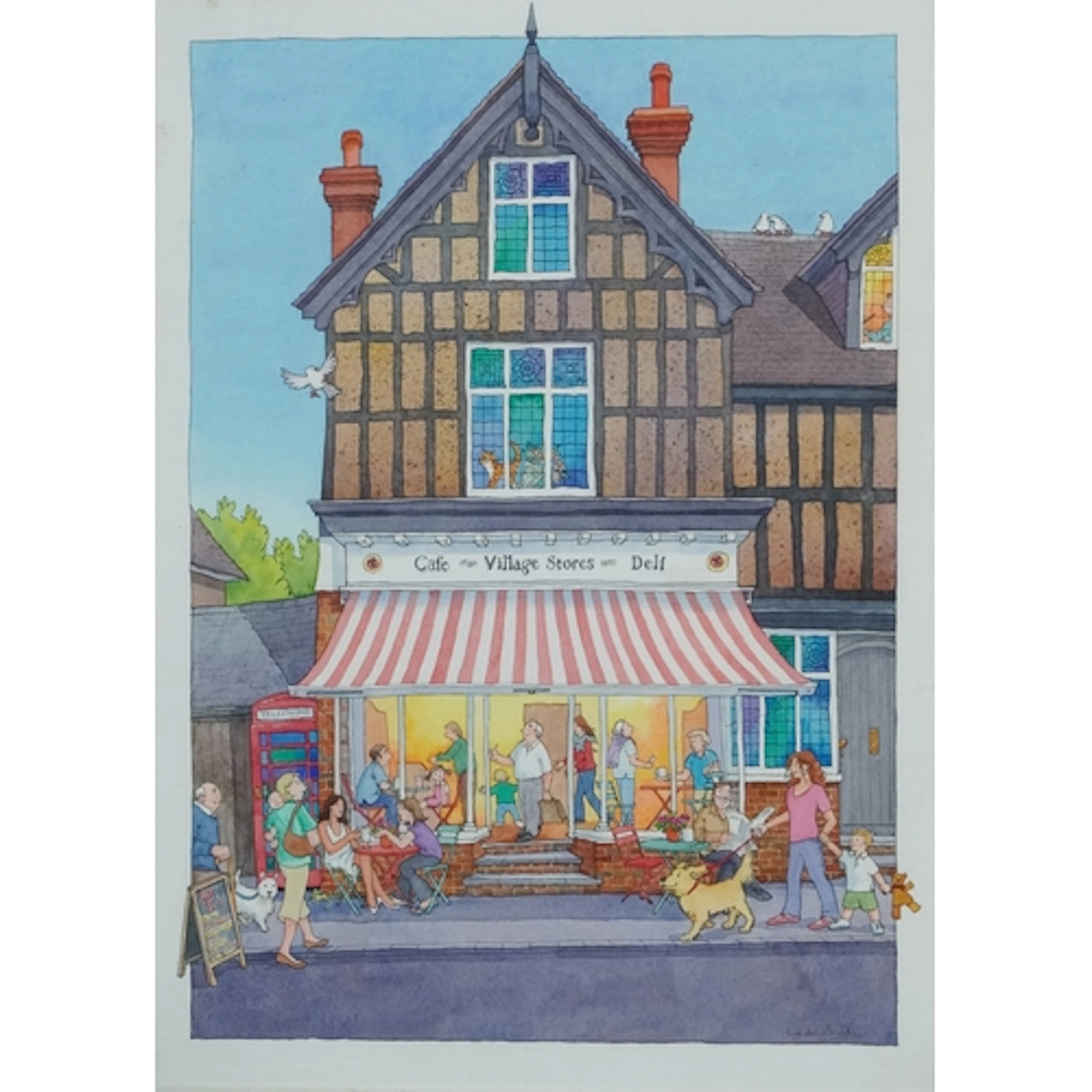 Lyndsey Smith - Catch up over coffee in Fletching, ink and w...