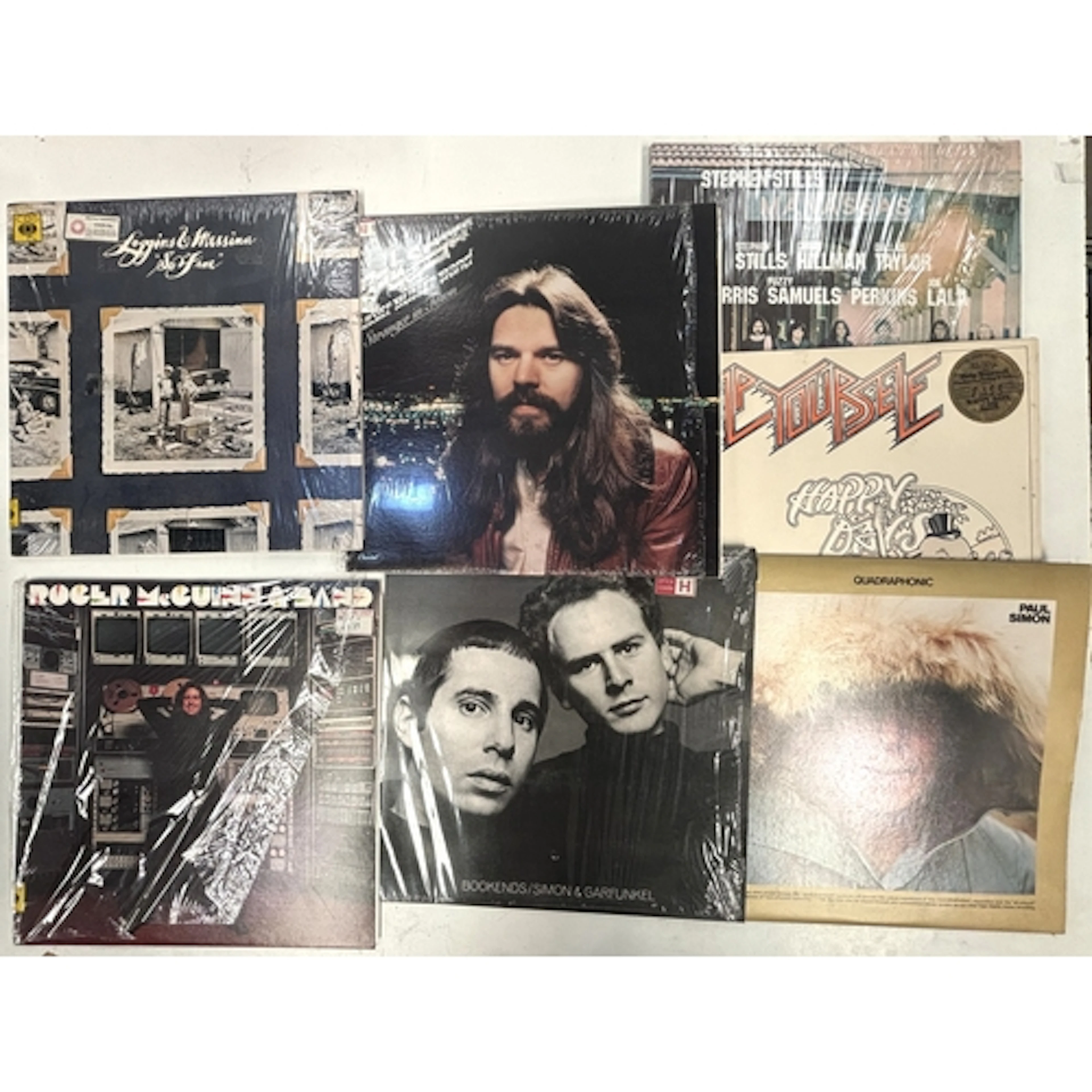 Singer Songwriter, Folk, Pop LP's Simon and Garfunkel, Steph...