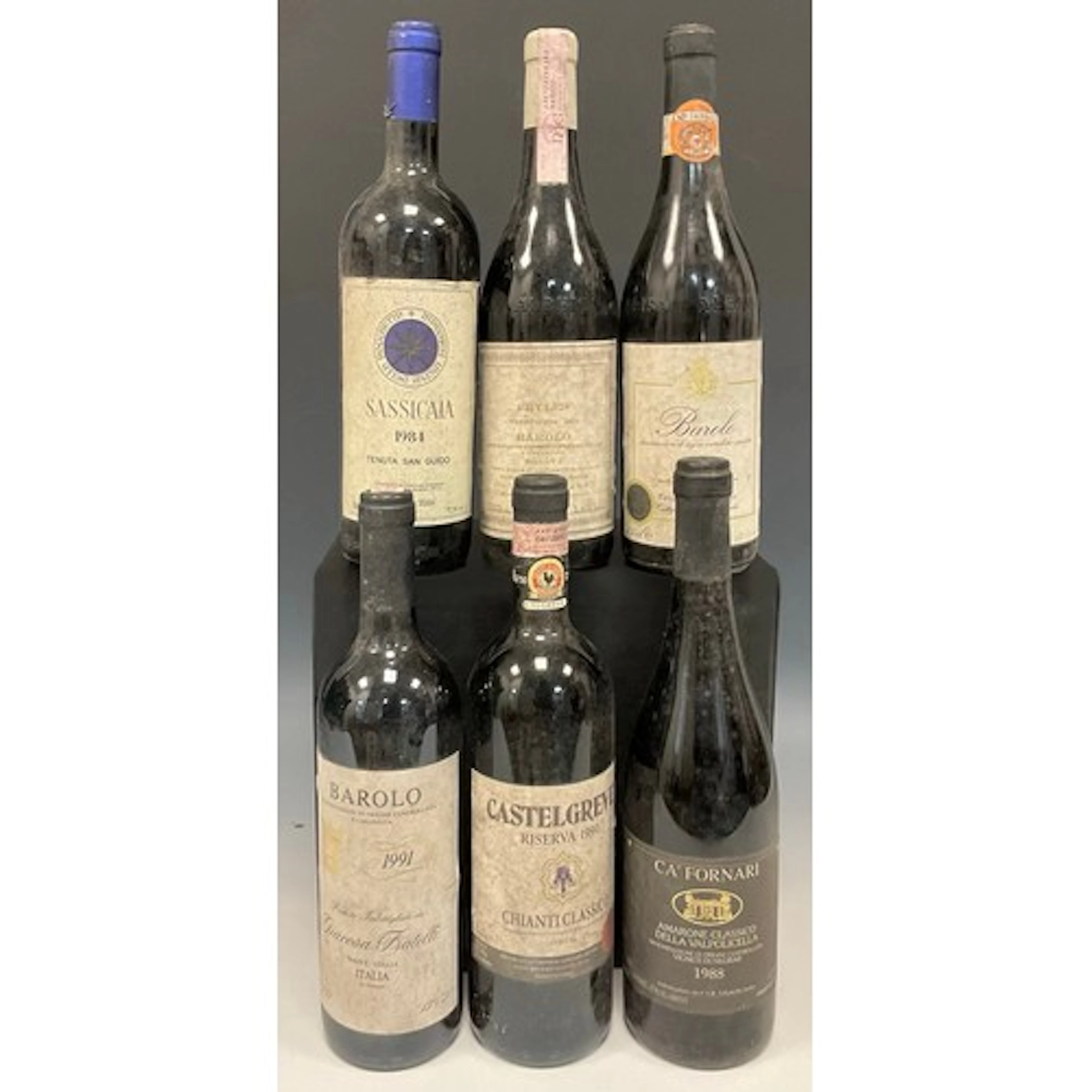 Wines - Italian Reds - Barolo, Fratelli de Nichola, Vendemmi...