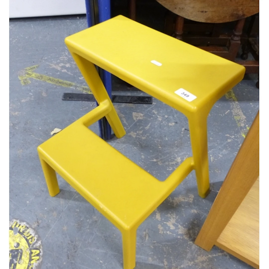 Vintage Ikea plastic foot stool.