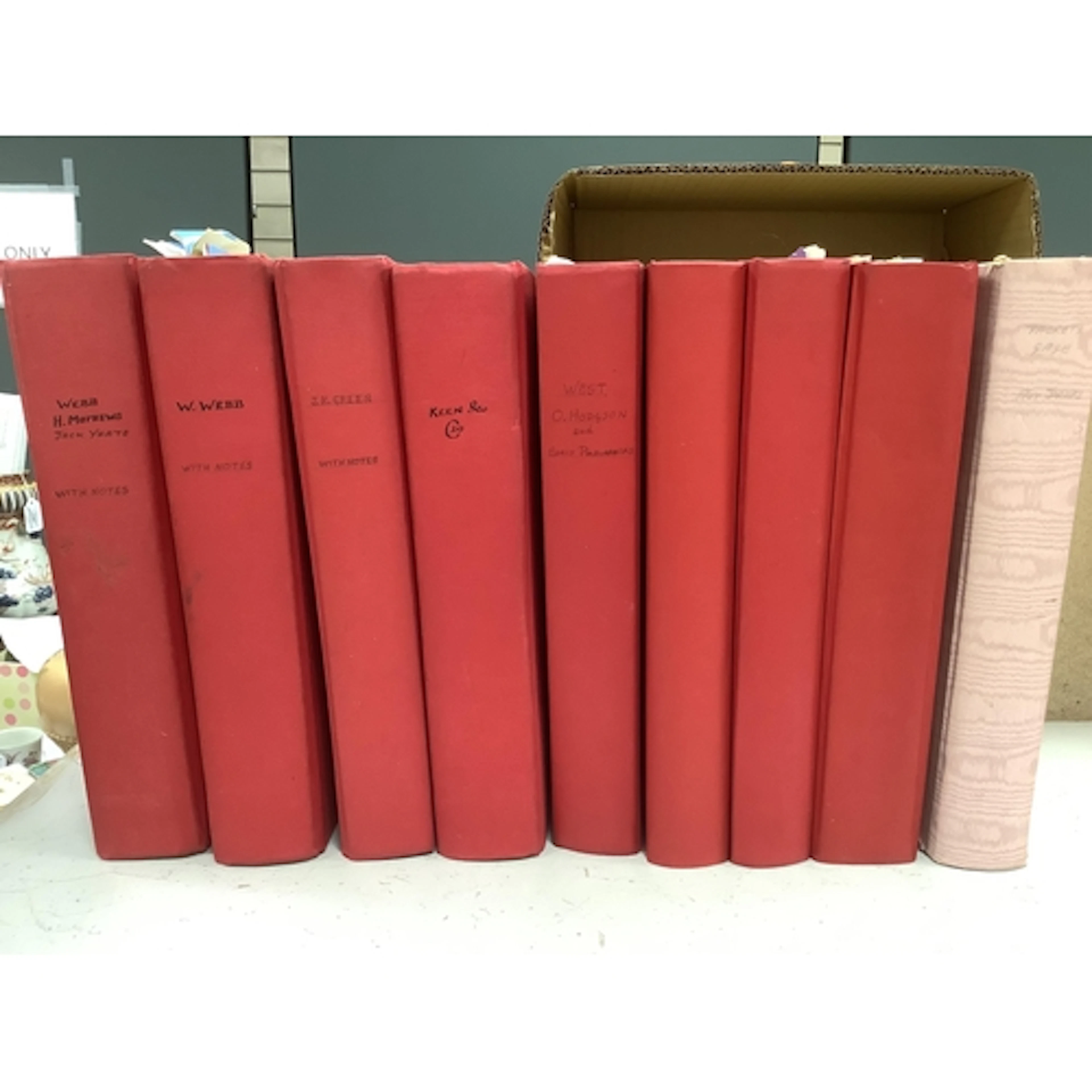 Juvenile dramas, toy theatre archive, including Webb, H. Mat...