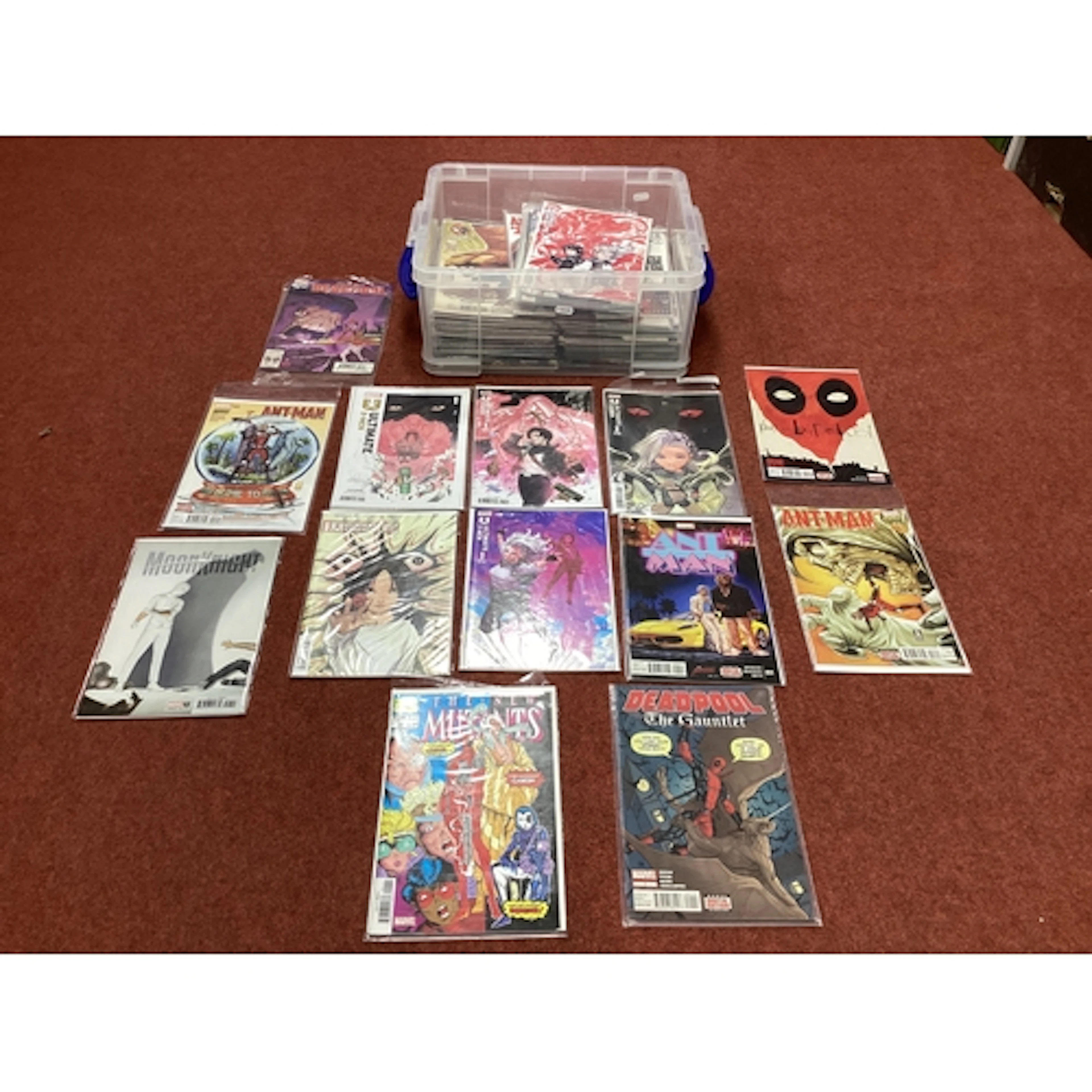 Approximately One Hundred Marvel Modern Comics, With Variant...