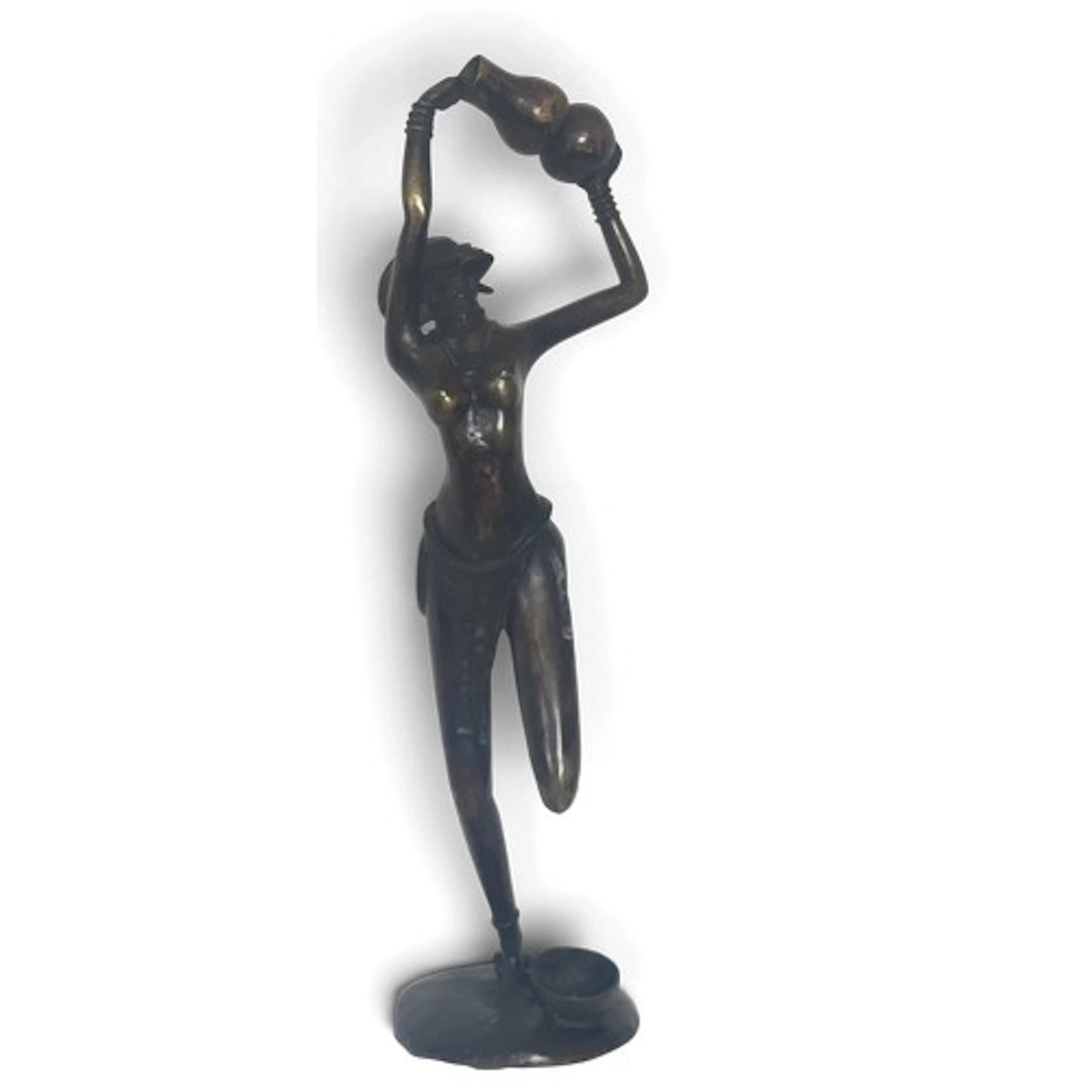 “Women carrying water”, made at the studio/foundry in Sokoba...