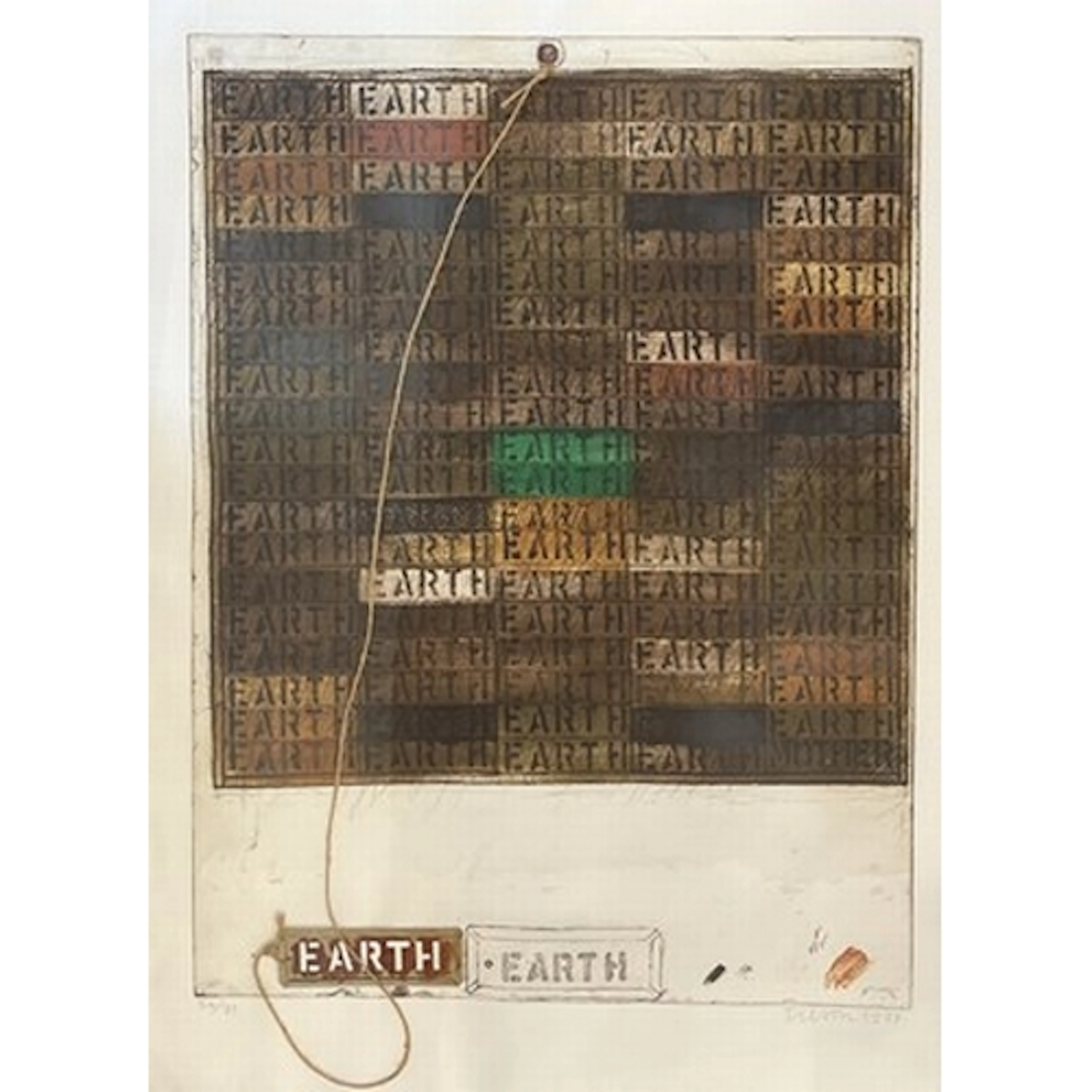 Joe Tilson R.A. (British, 1928–2023) Earth Mantra, 1977 Soft...
