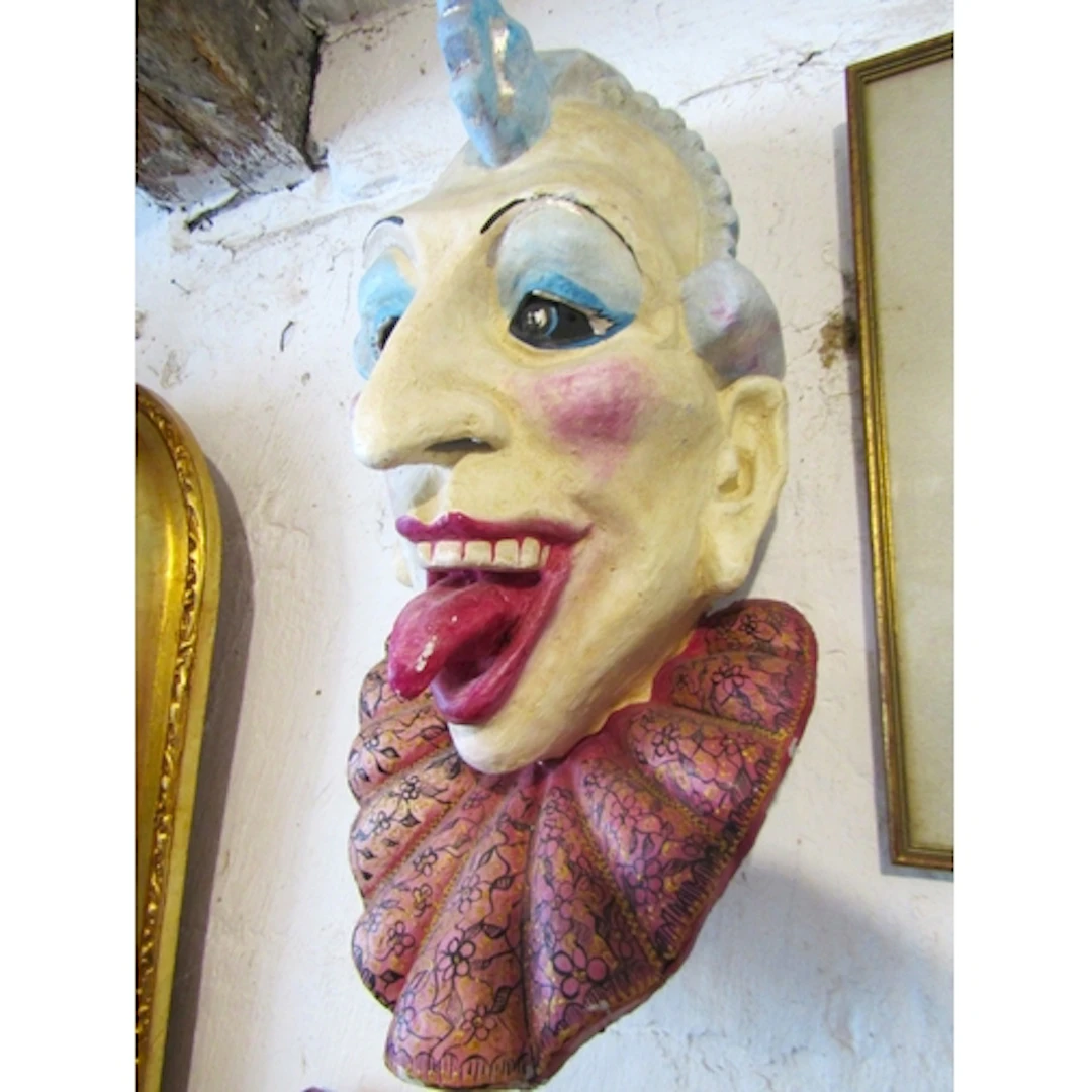 Polychrome Decorated Foam Sculpture of Prop Figure of John M...