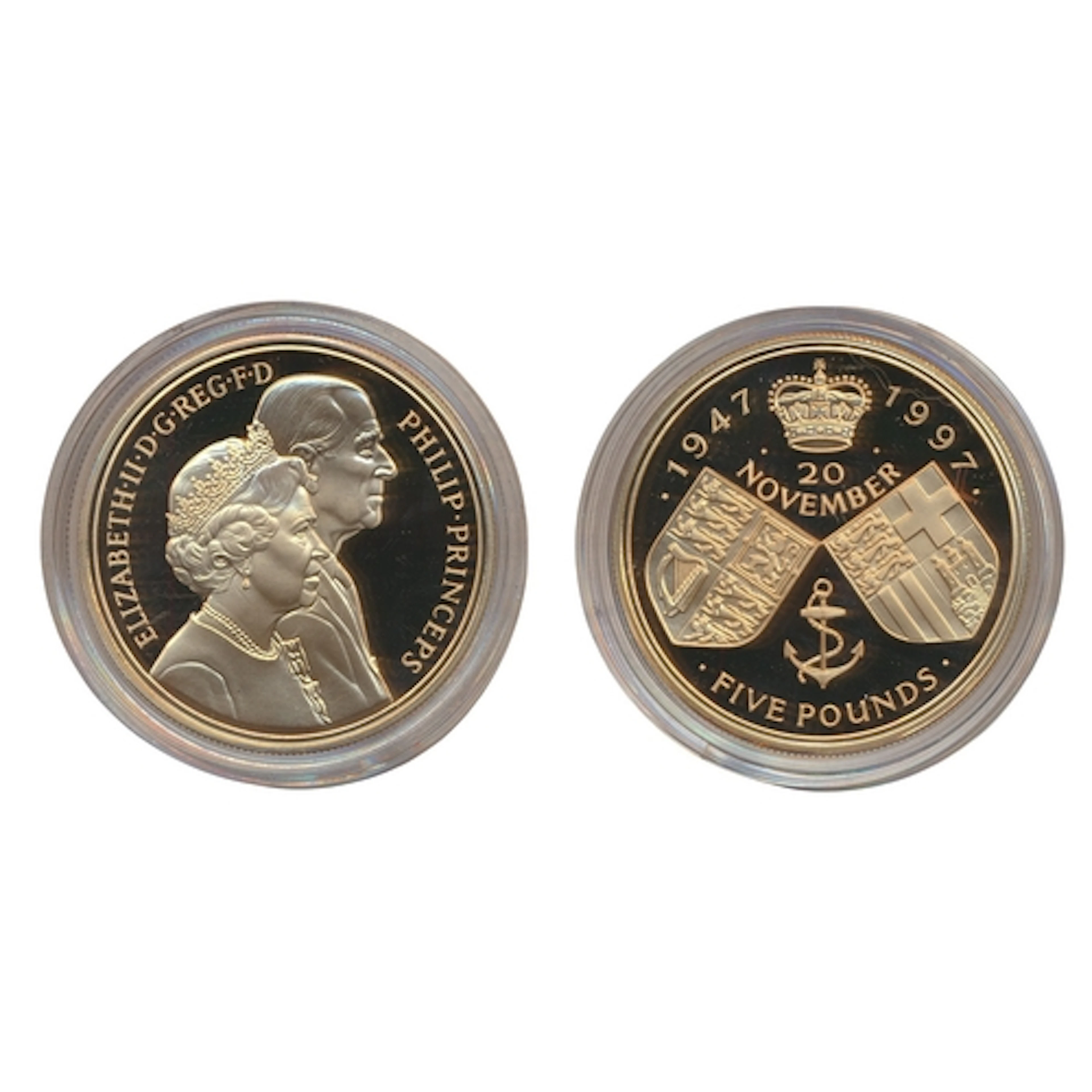 Investment Gold Lot - Documents Required. 1997 Golden Weddin...