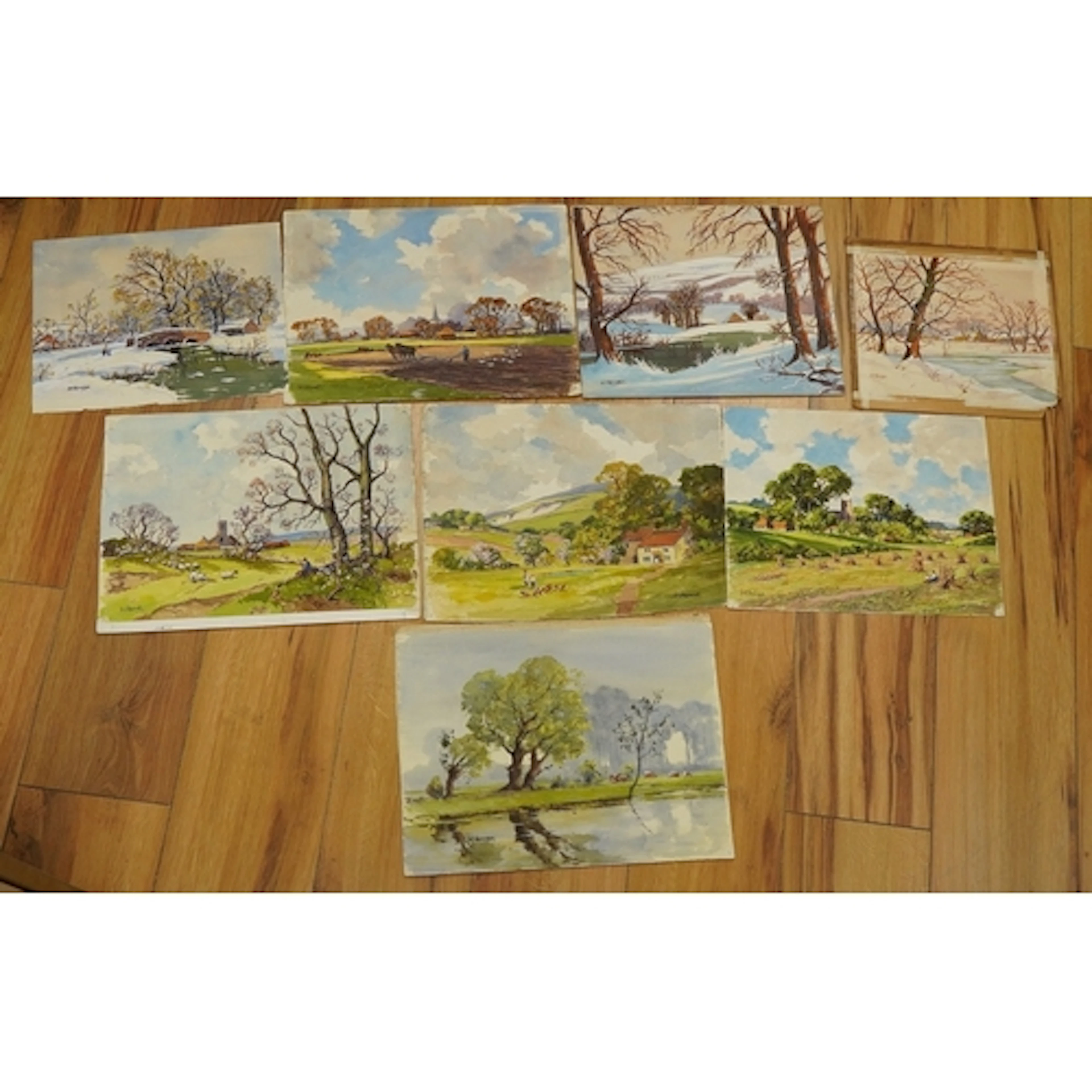Harold Cornelius Heward (1881-1973), landscape scenes to inc...