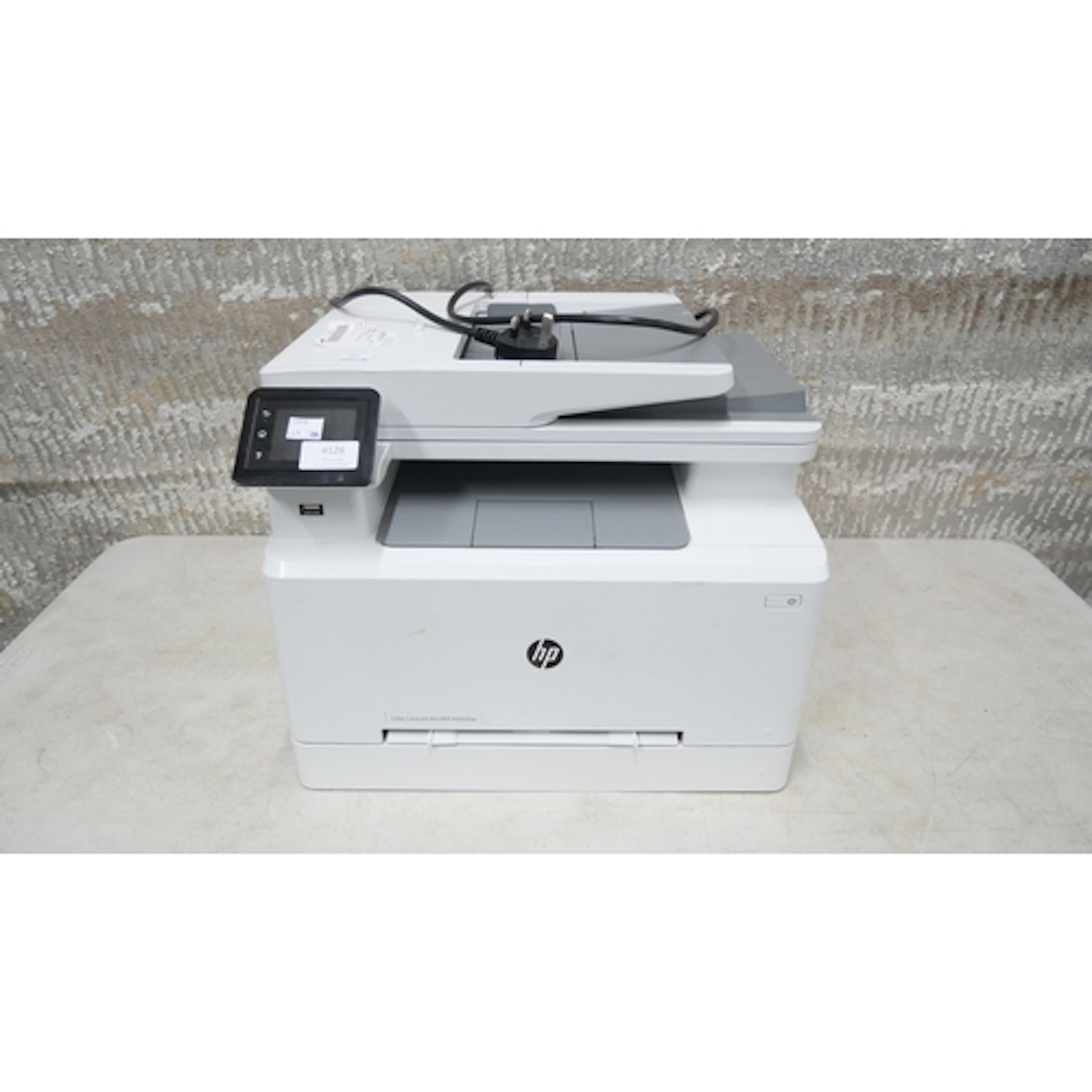 A HP colour laserjet Pro printer - model no - M283FDW, origi...