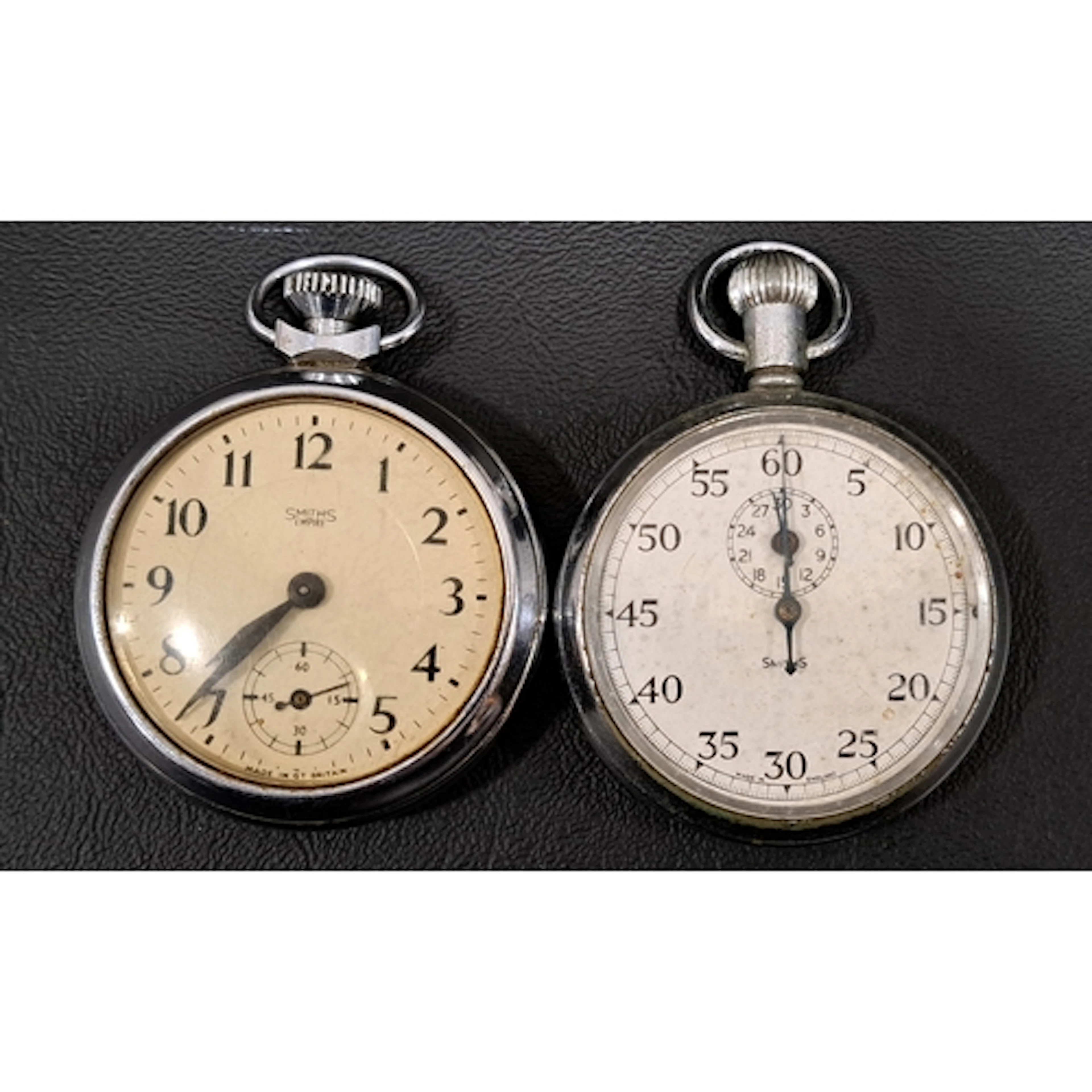 SMITHS EMPIRE POCKET WATCH with Arabic numerals subsidiary s...
