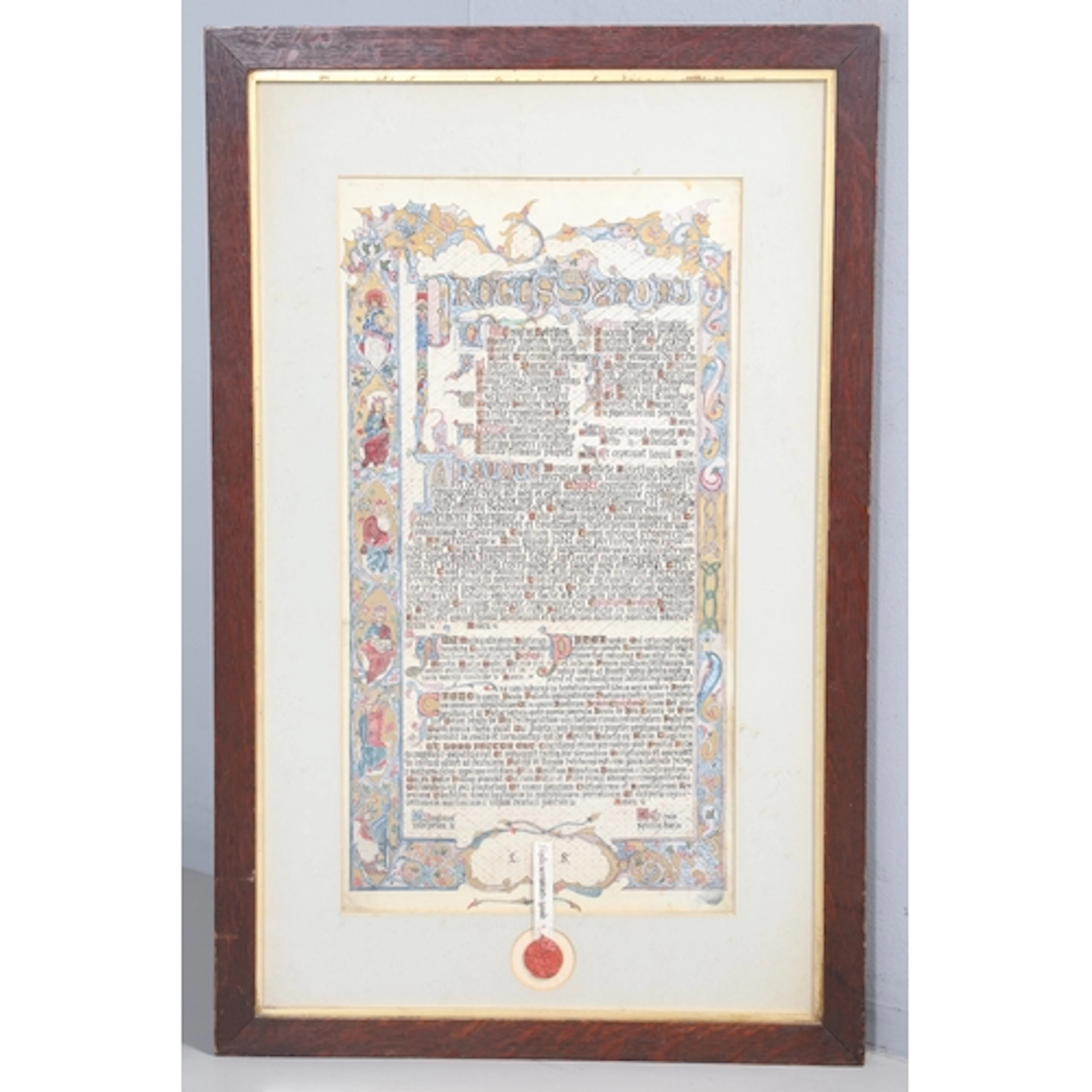 A MAGNIFICENT ILLUMINATED LITURGICAL MANUSCRIPT ON VELLUM, P...