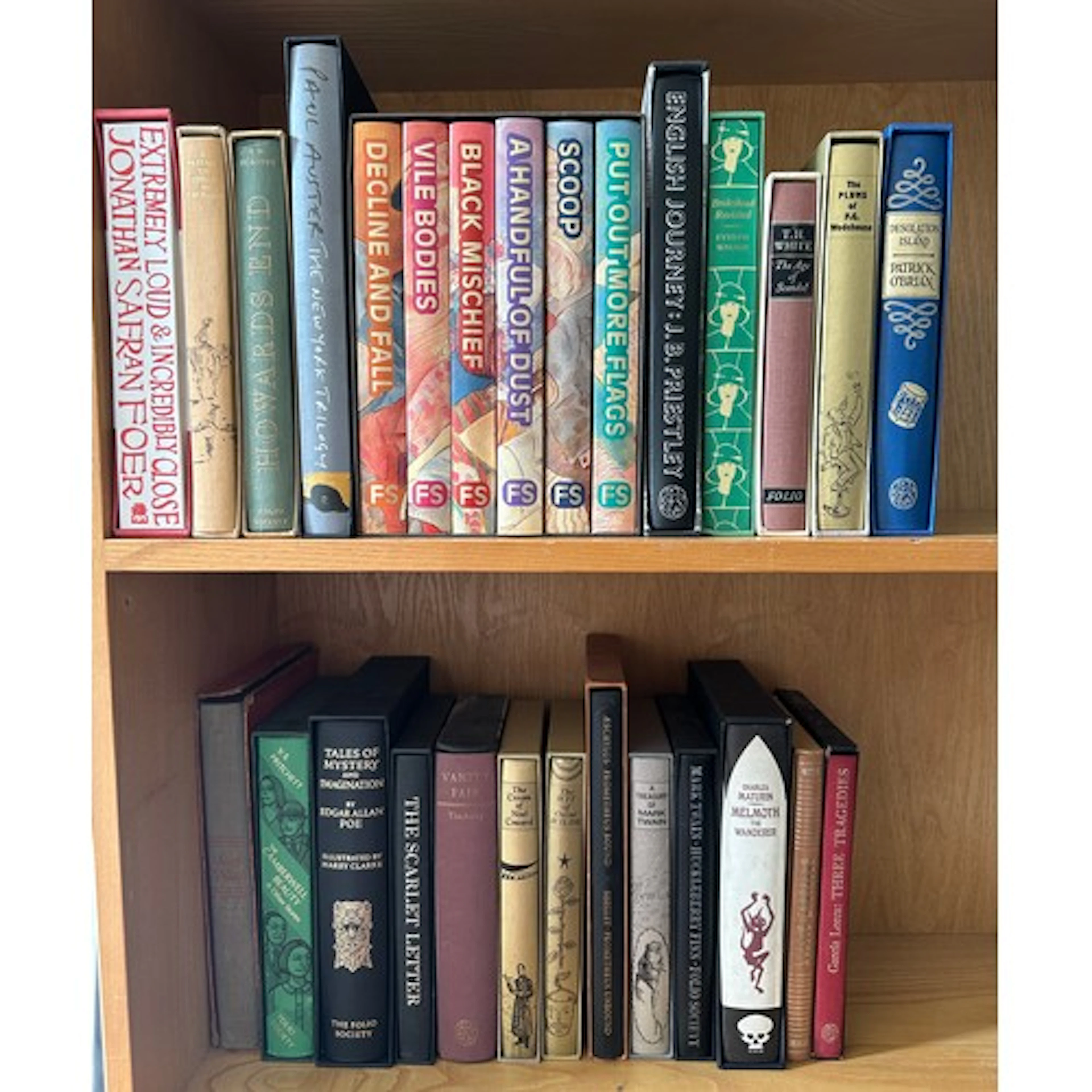 Folio Society 19/20thC literature: Jonathan Safran Foer 'Ext...