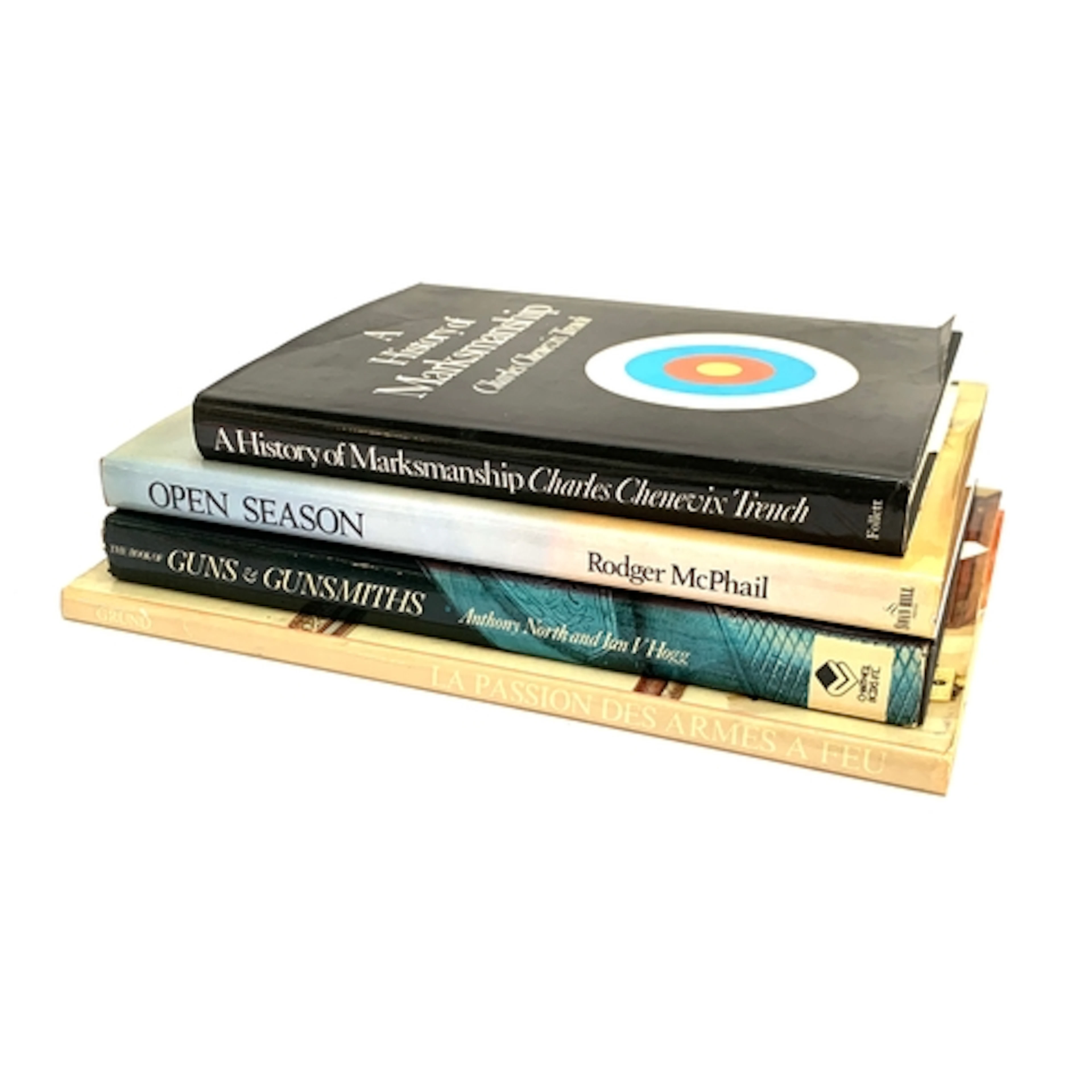 BOOKS, SPORTING GUNS. Three (and a fishing volume)