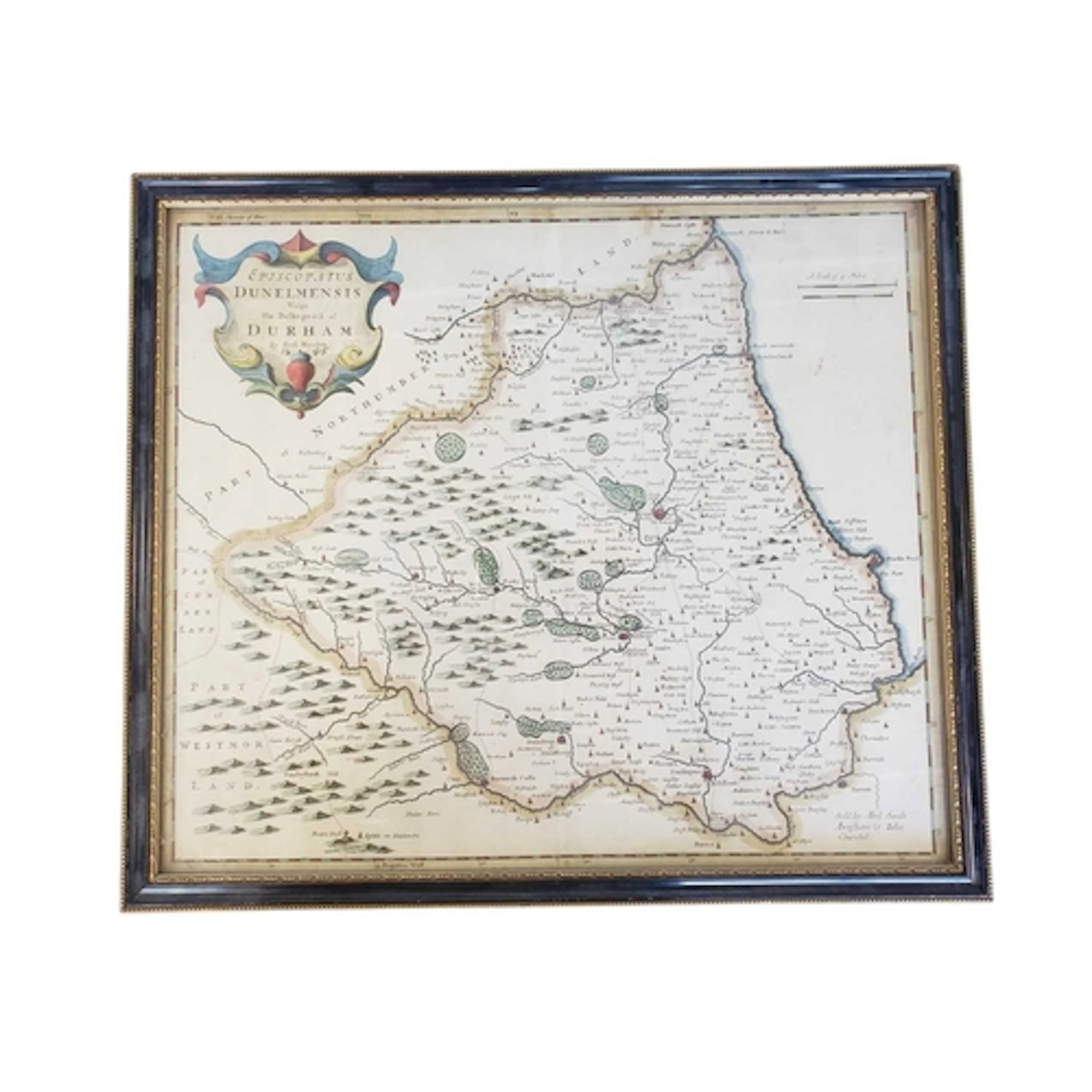After Robert Morden (C. 1650 - 1703) - a late 17th century h...