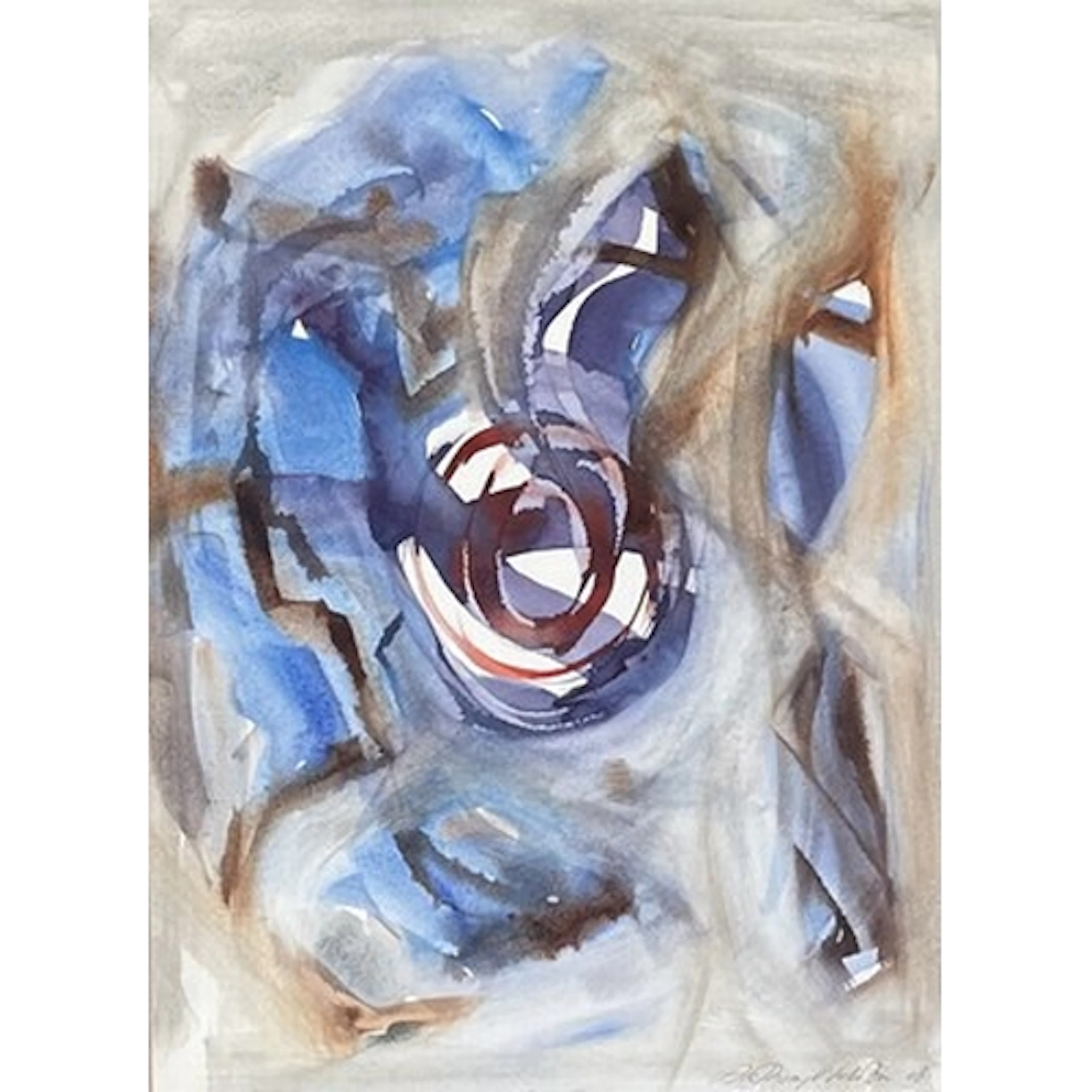 Anthony Nicholson (British, 20th century) Space, 2008 Waterc...