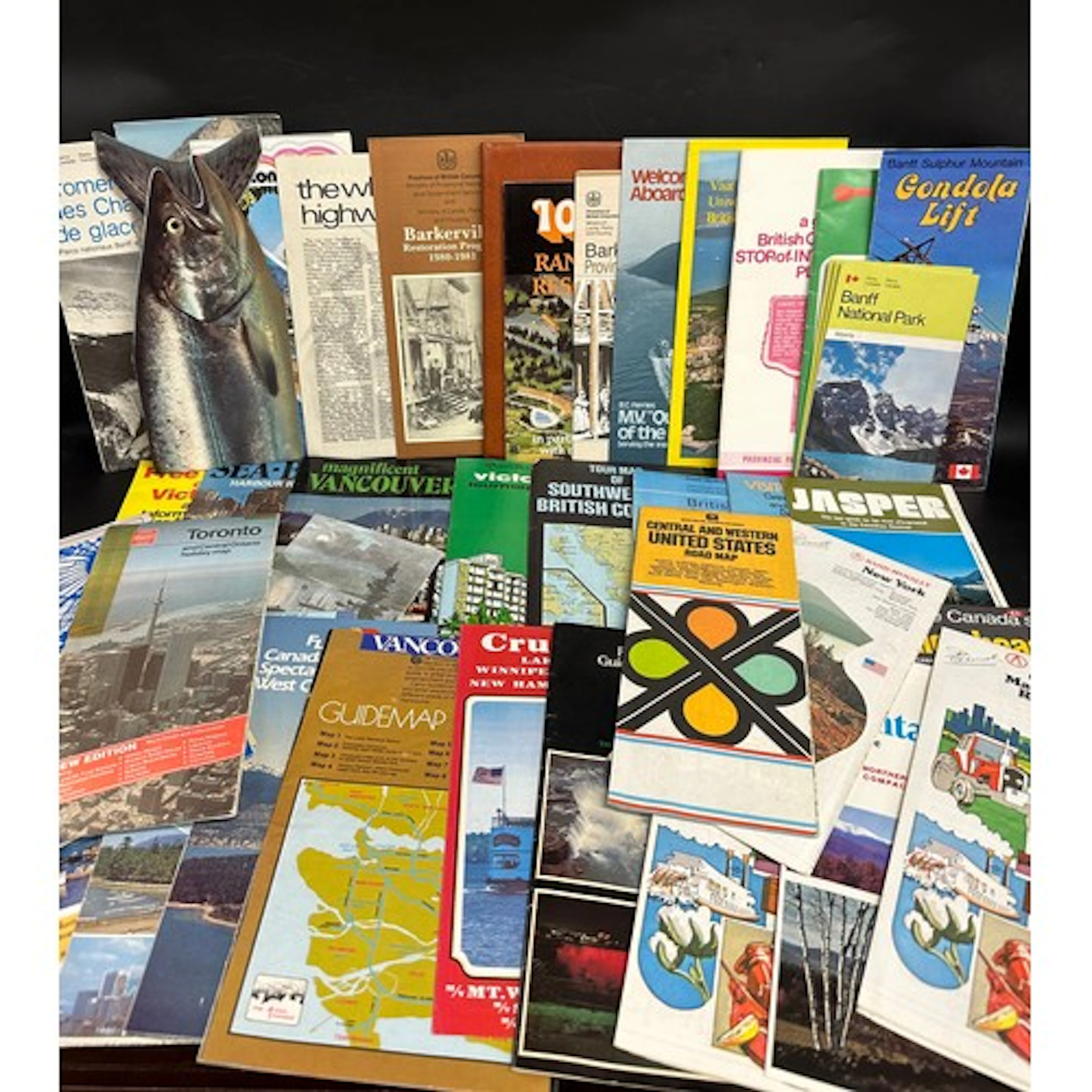 A collection of American/Canadian maps