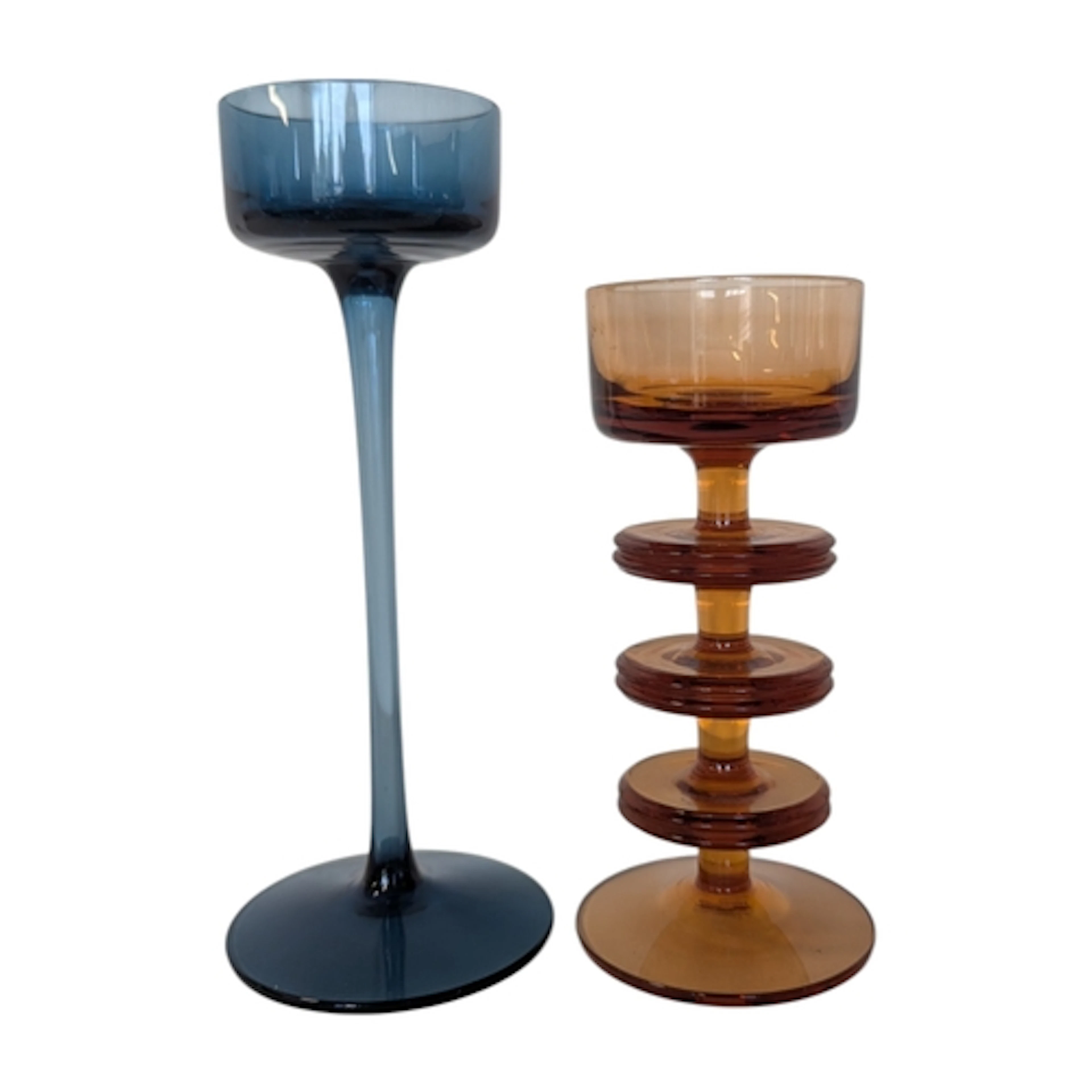 A vintage 20th century Wedgwood Sheringham candleholder with...
