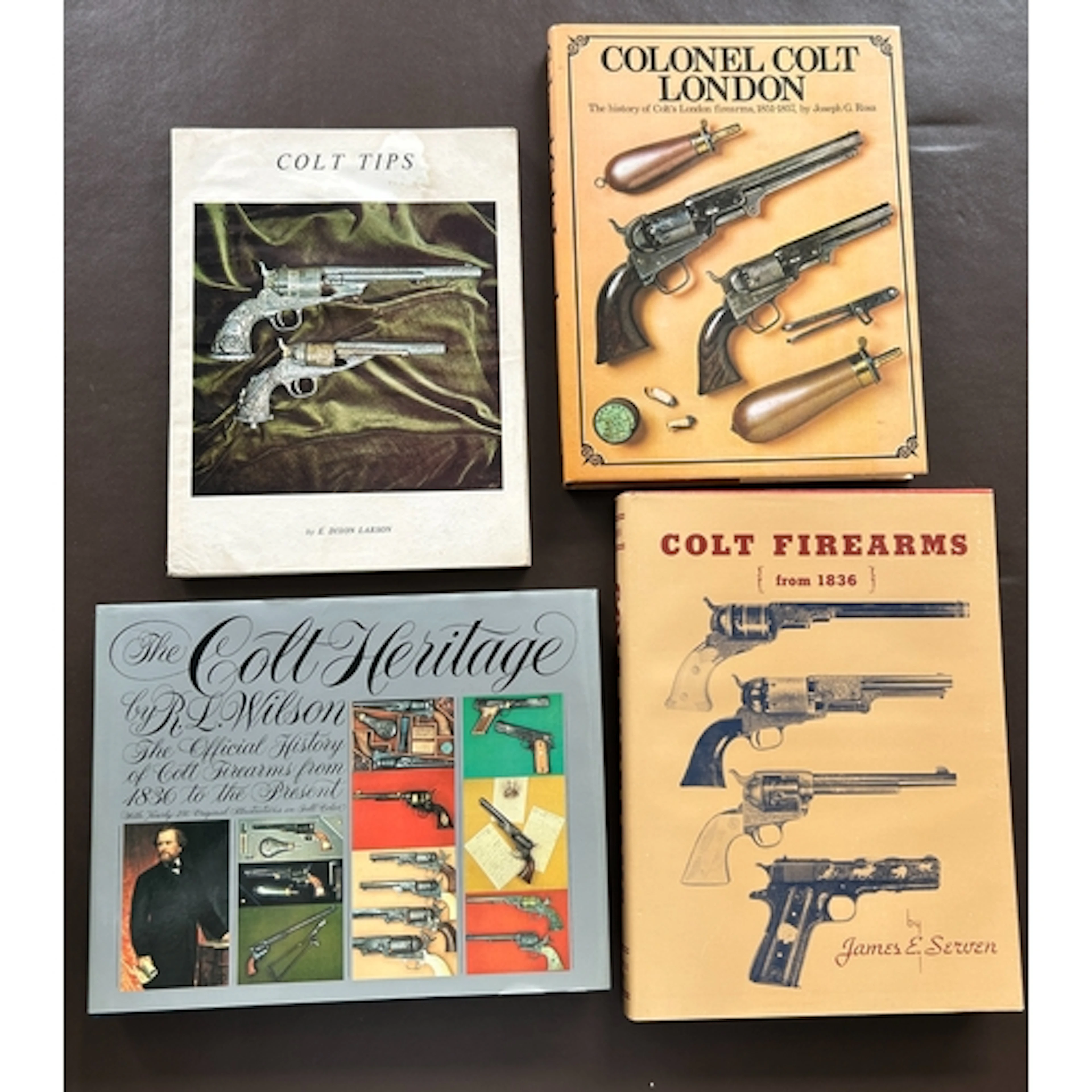 4 titles on Colt Firearms comprising The Colt Heritage, R L ...