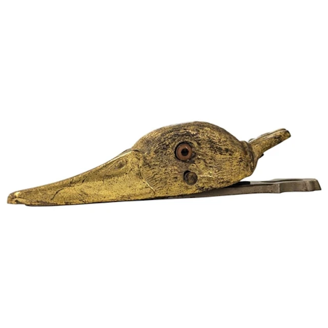 A 20th century Victorian style gilt metal paper clip / lette...