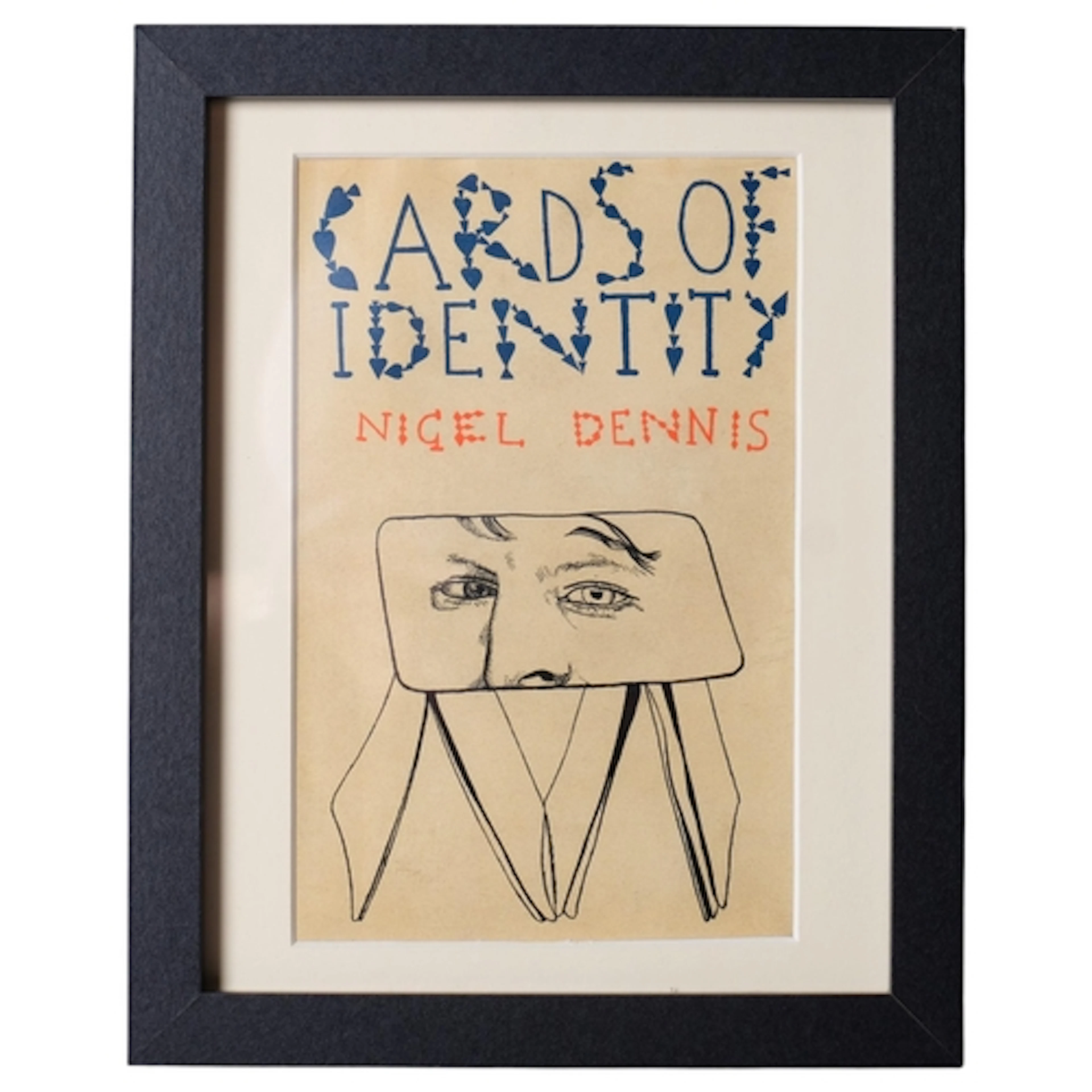 Lucian Freud (1922-2011), print on paper, Cards of Identity,...