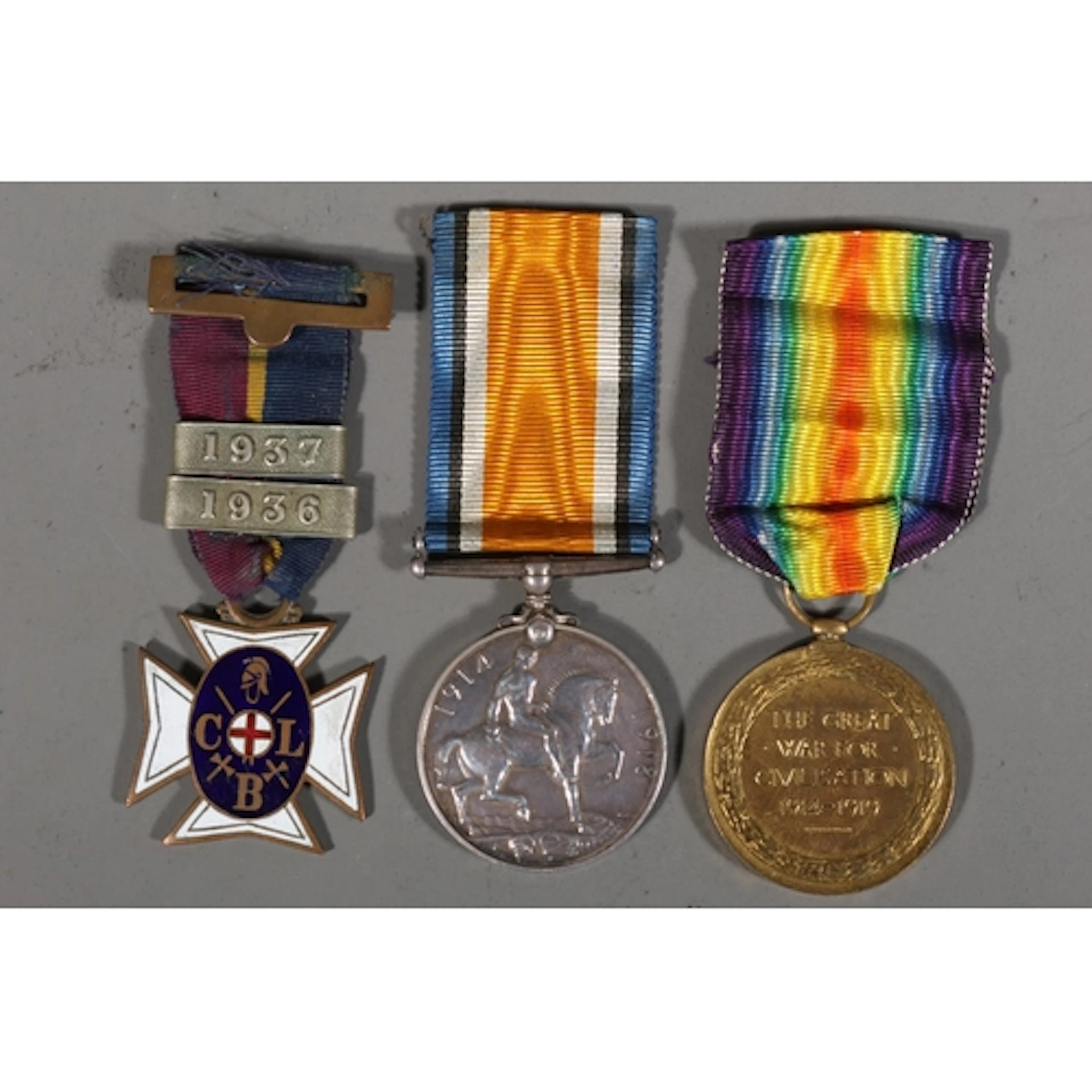 Medals of S26900 Private J Anderson of the Black Watch Royal...