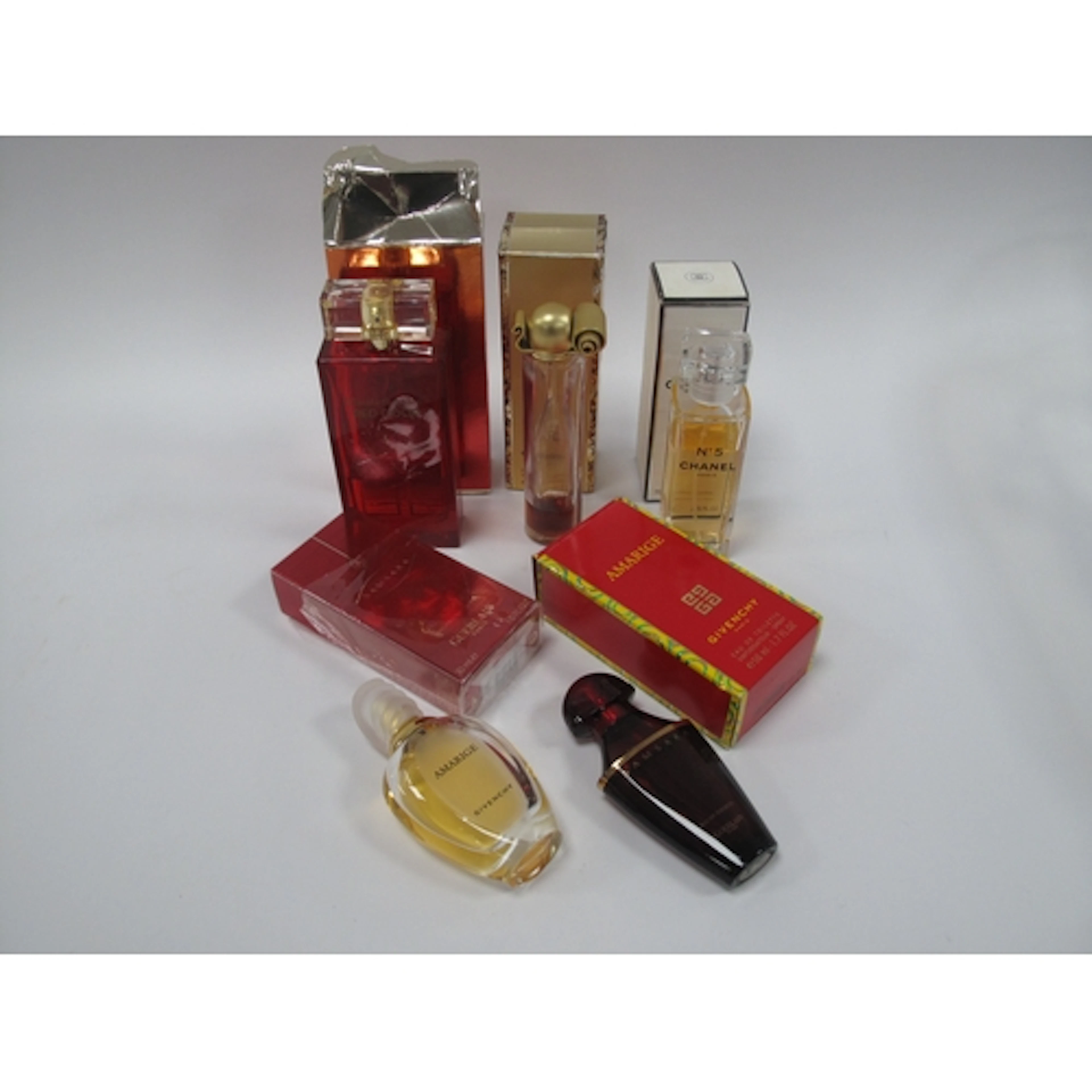Perfumes - Elizabeth Arden, Organza, Givenchy, Guerlain, No....