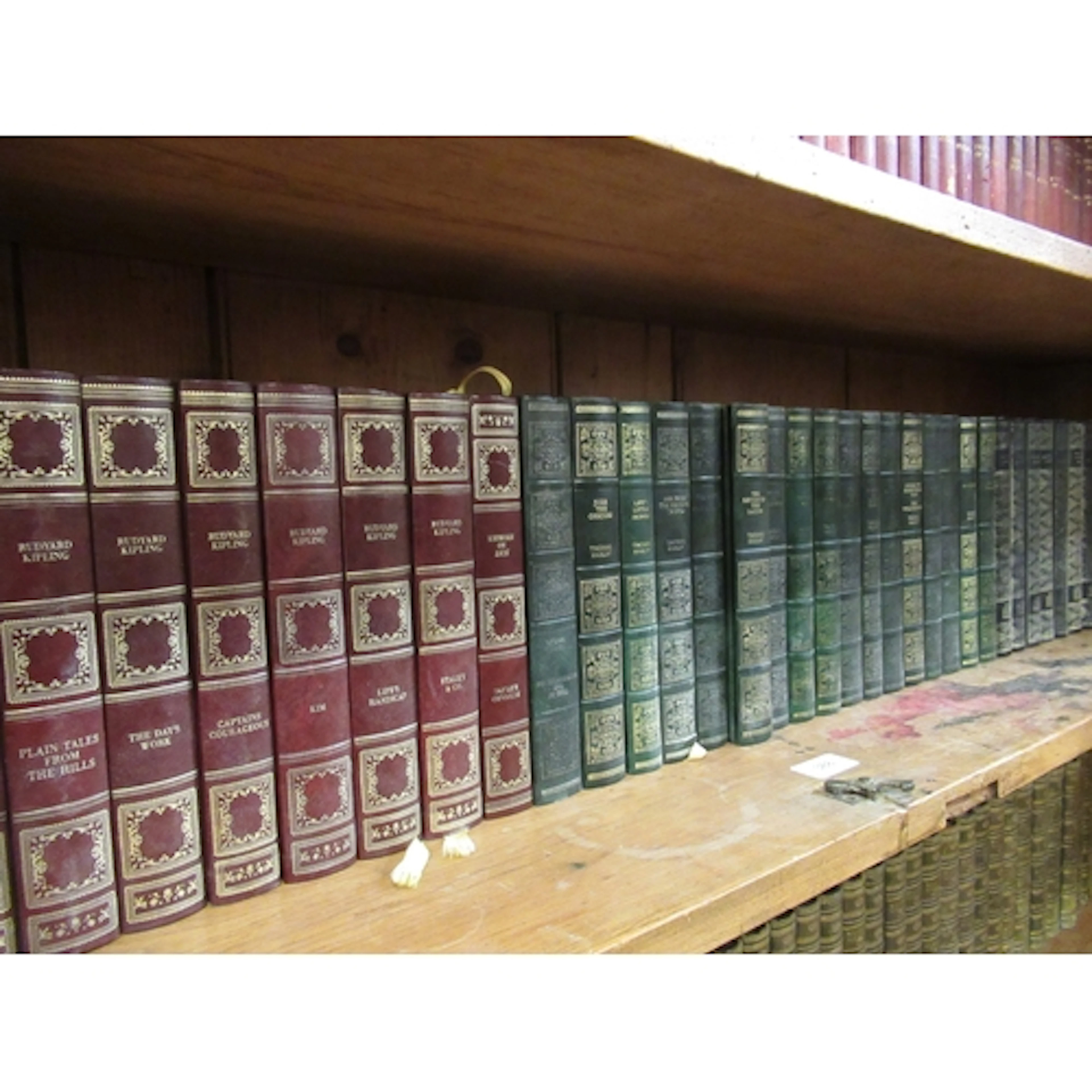 Four sets of works of Rudyard Kipling, The Great Nobel Prize...