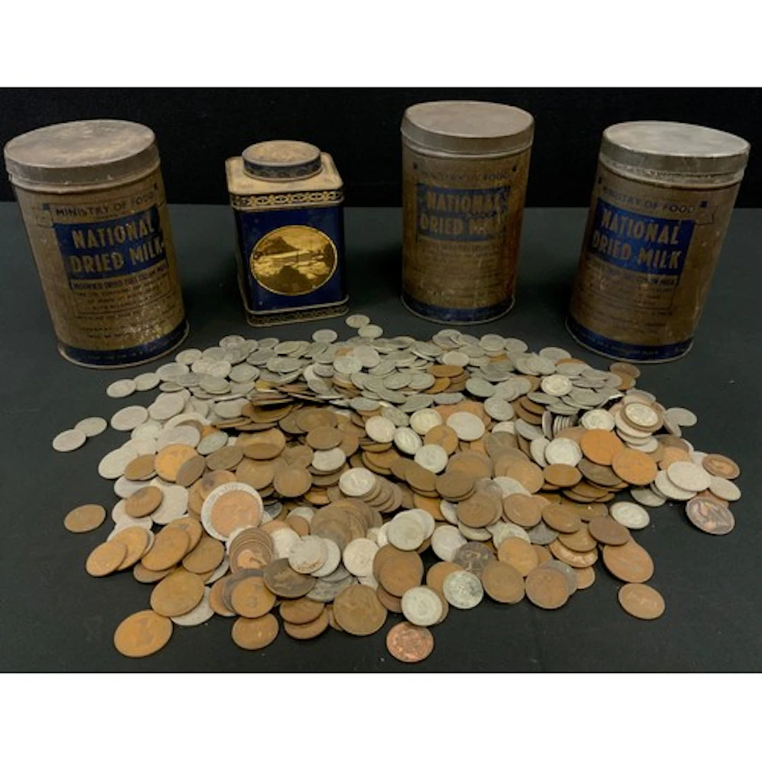Numismatics - post 1920 - pre 1947 silver coinage, shillings...