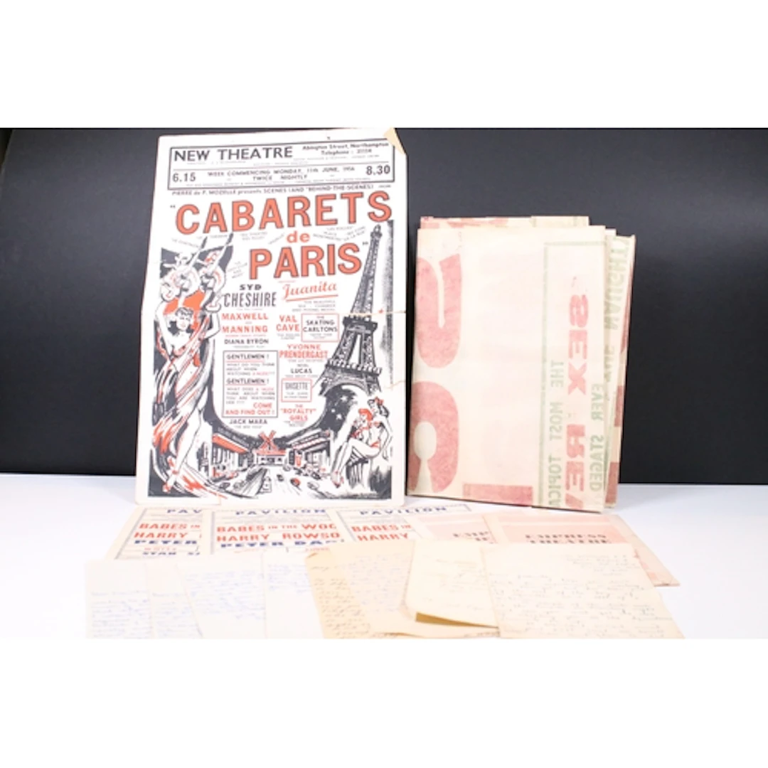 Collection of Windmill Girl ephemera to include Grand Theatr...