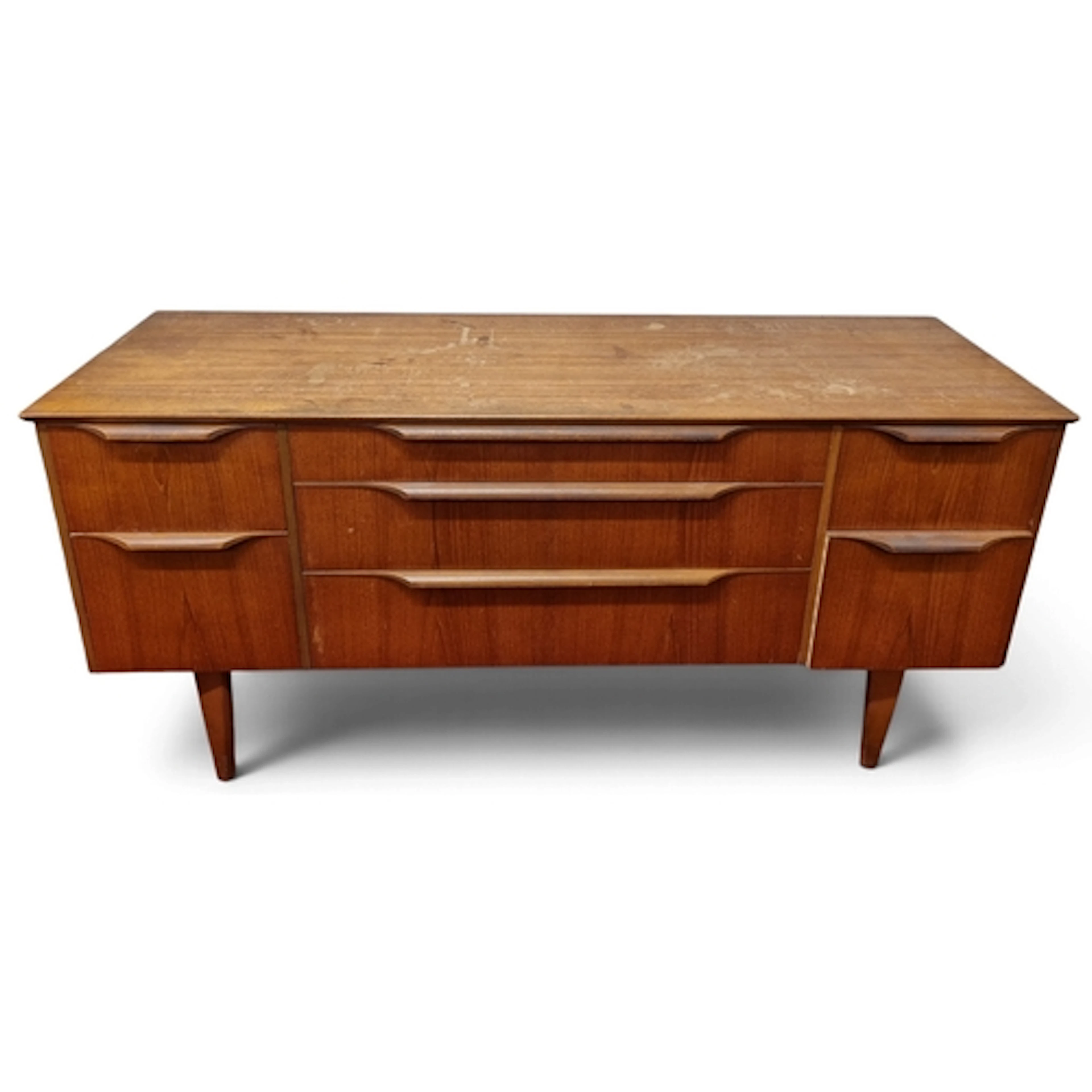 A really neat mid Century Sideboard possibly g plan. H 65 x ...