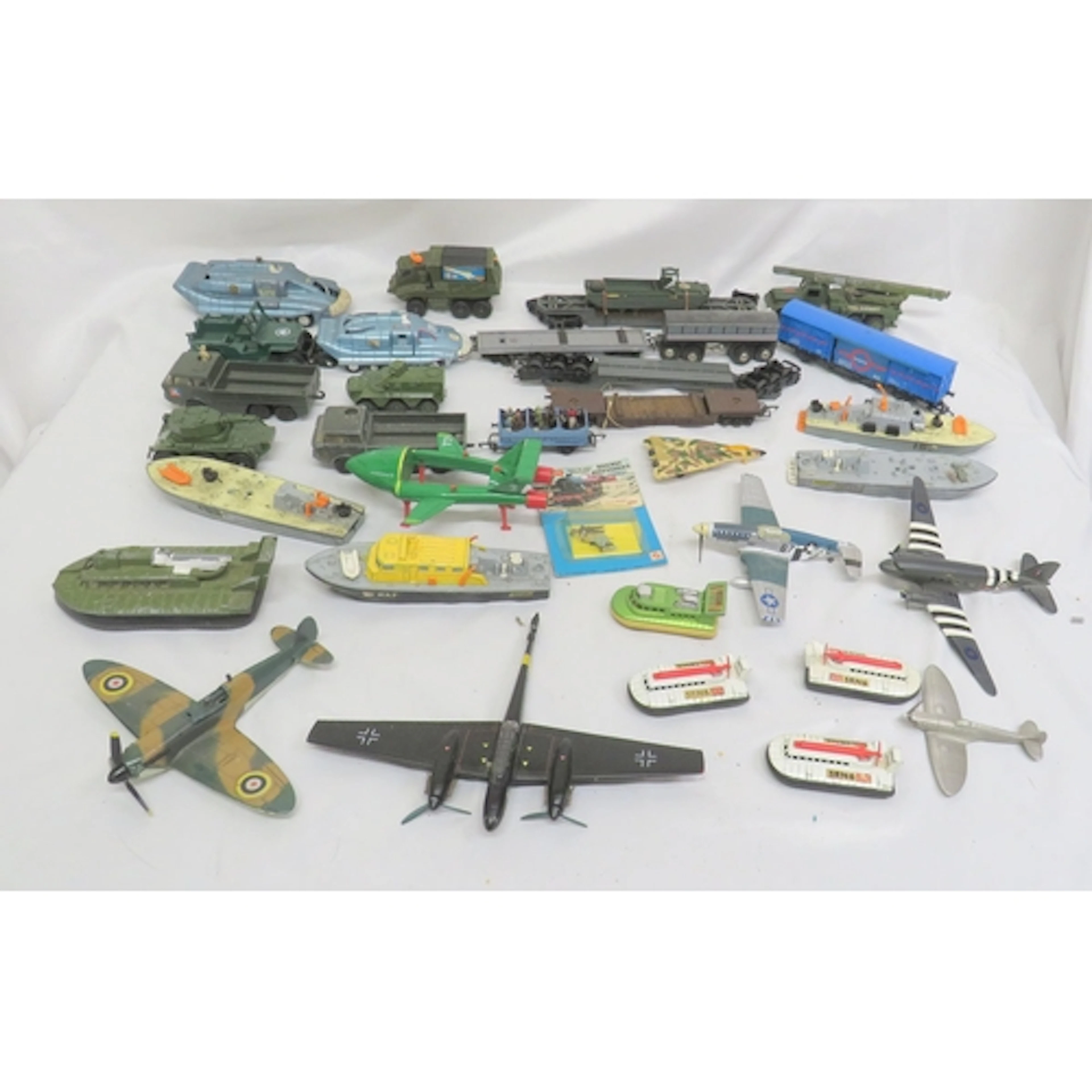 Play-Worn Model Vehicles incl. Dinky Toys Spectrum Pursuit V...